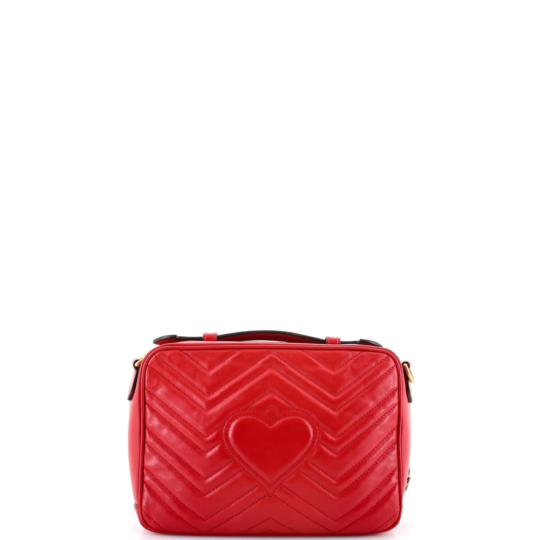 GG Marmont Zip Around Camera Bag Matelasse Leather Small - Image 3