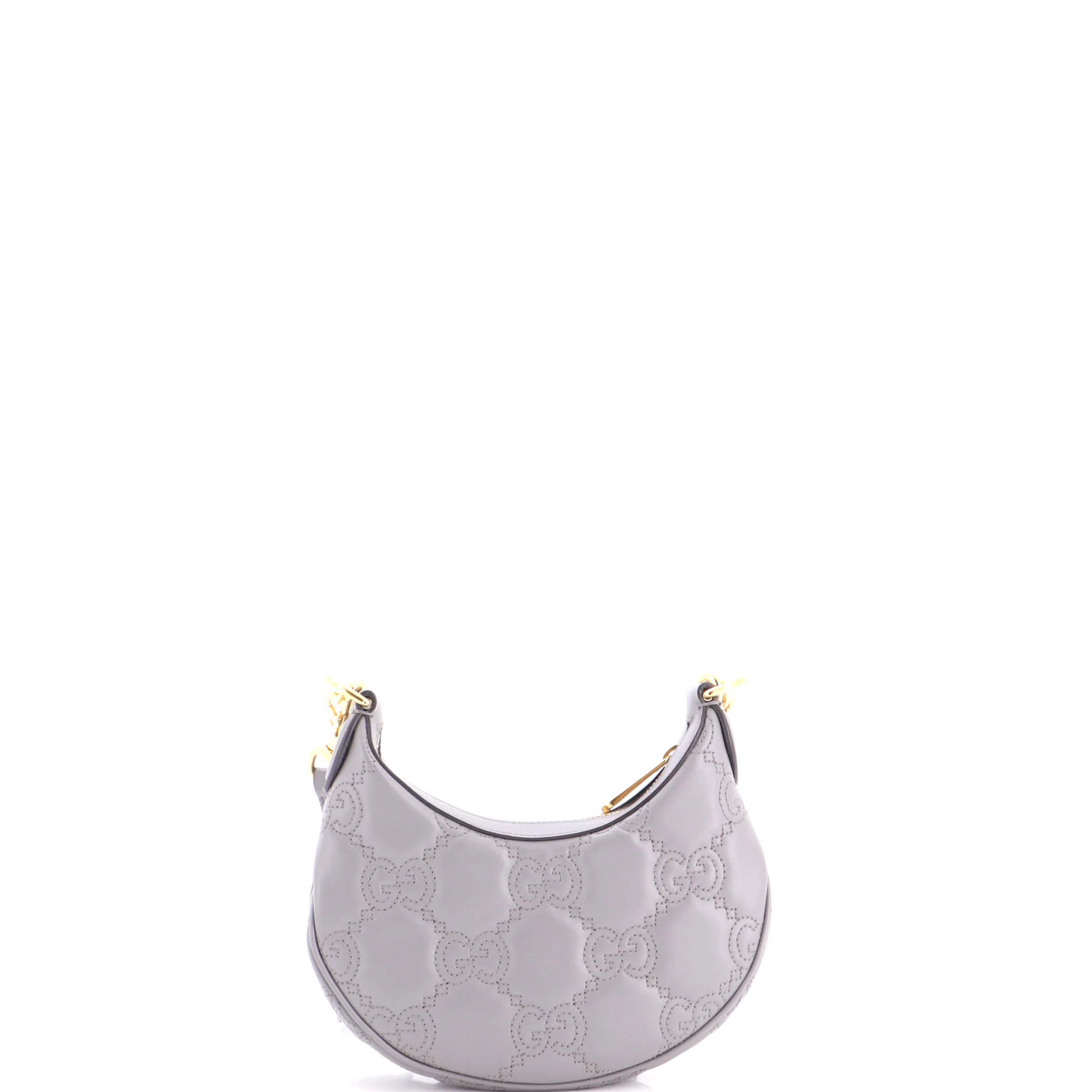 Half Moon Hobo GG Matelasse Leather Mini - Image 3
