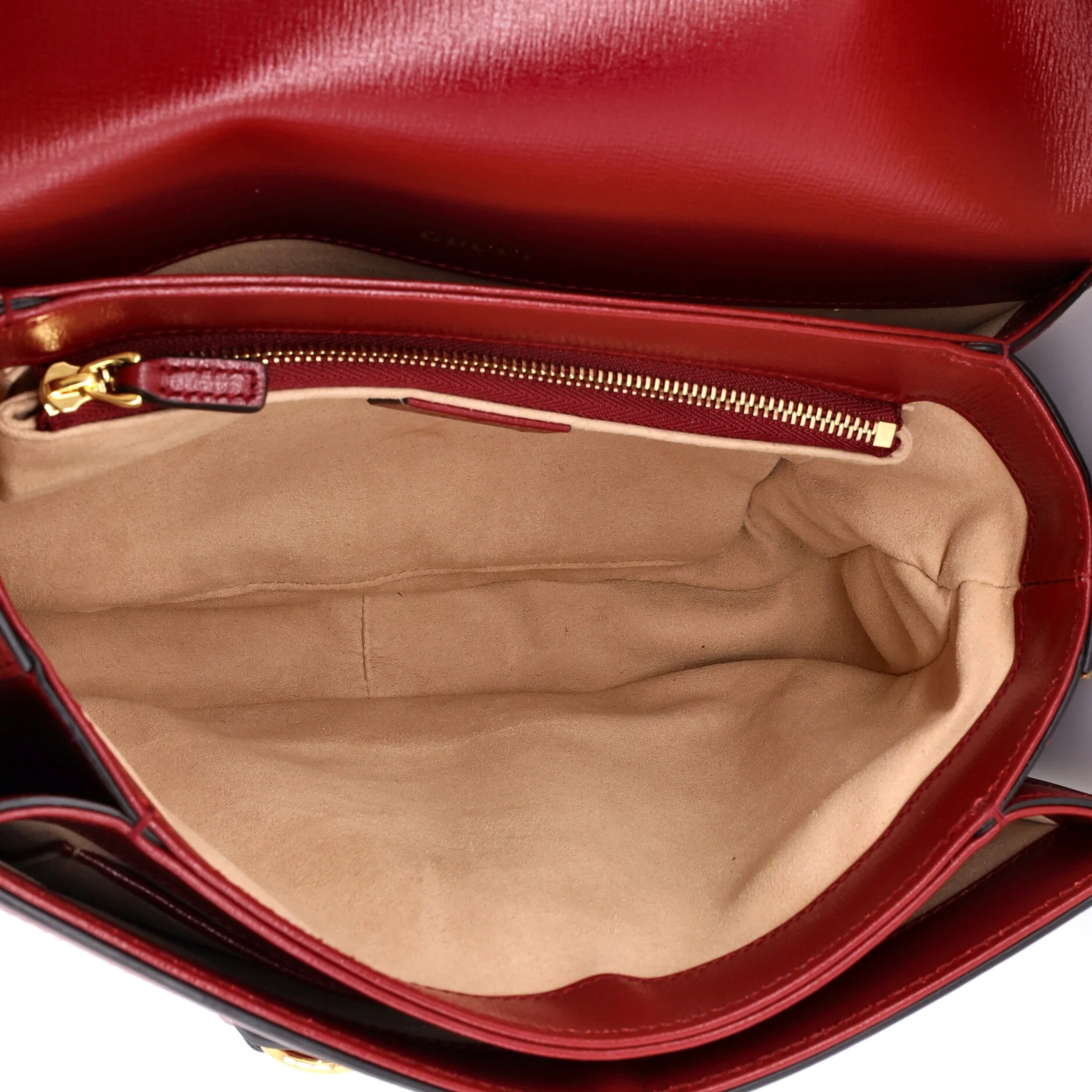 Horsebit 1955 Shoulder Bag GG Coated Canvas with Leather Small - Image 5