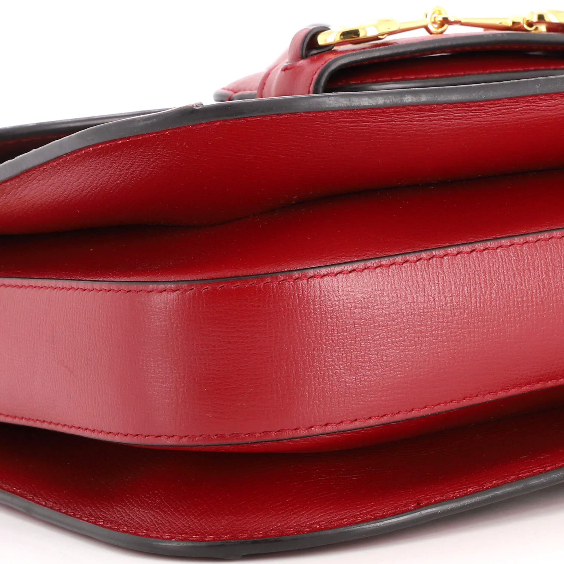 Horsebit 1955 Shoulder Bag GG Coated Canvas with Leather Small - Image 6