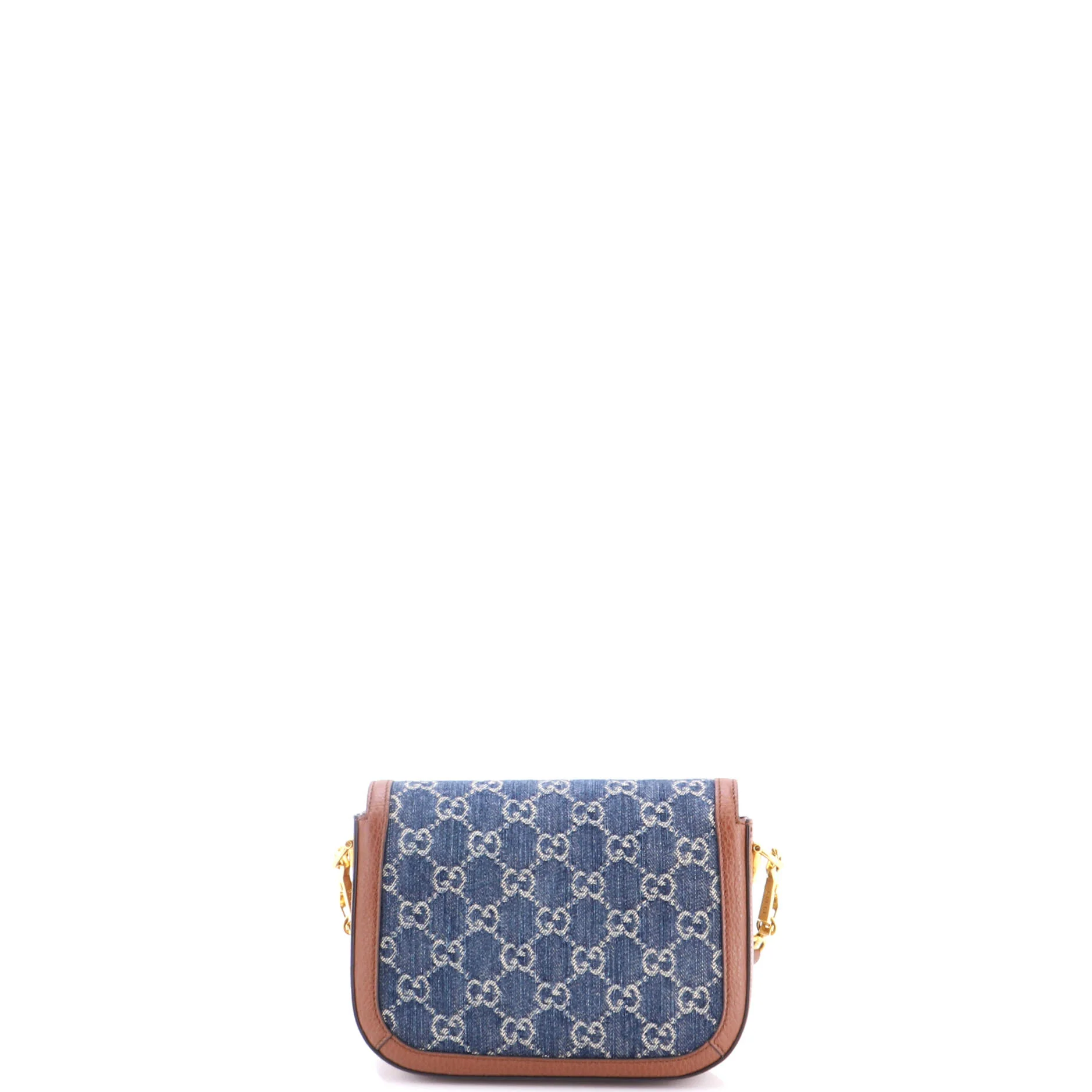 Horsebit 1955 Shoulder Bag GG Denim Mini - Image 4