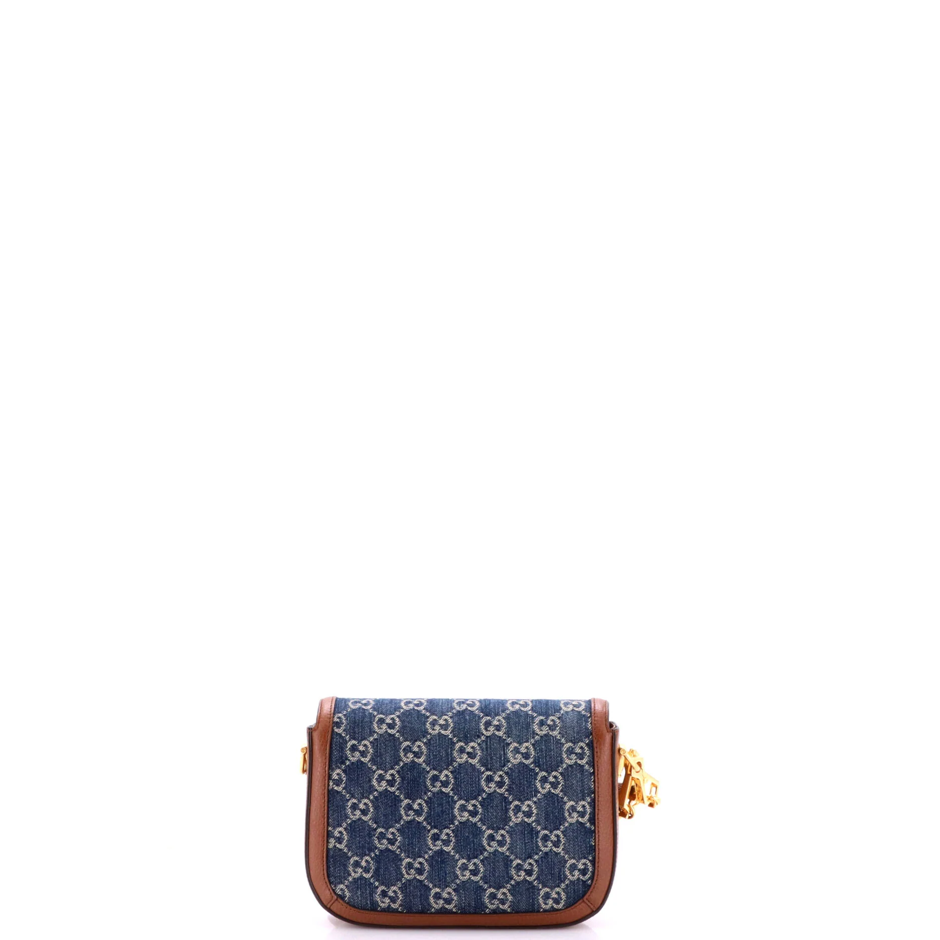 Horsebit 1955 Shoulder Bag GG Denim Mini - Image 3