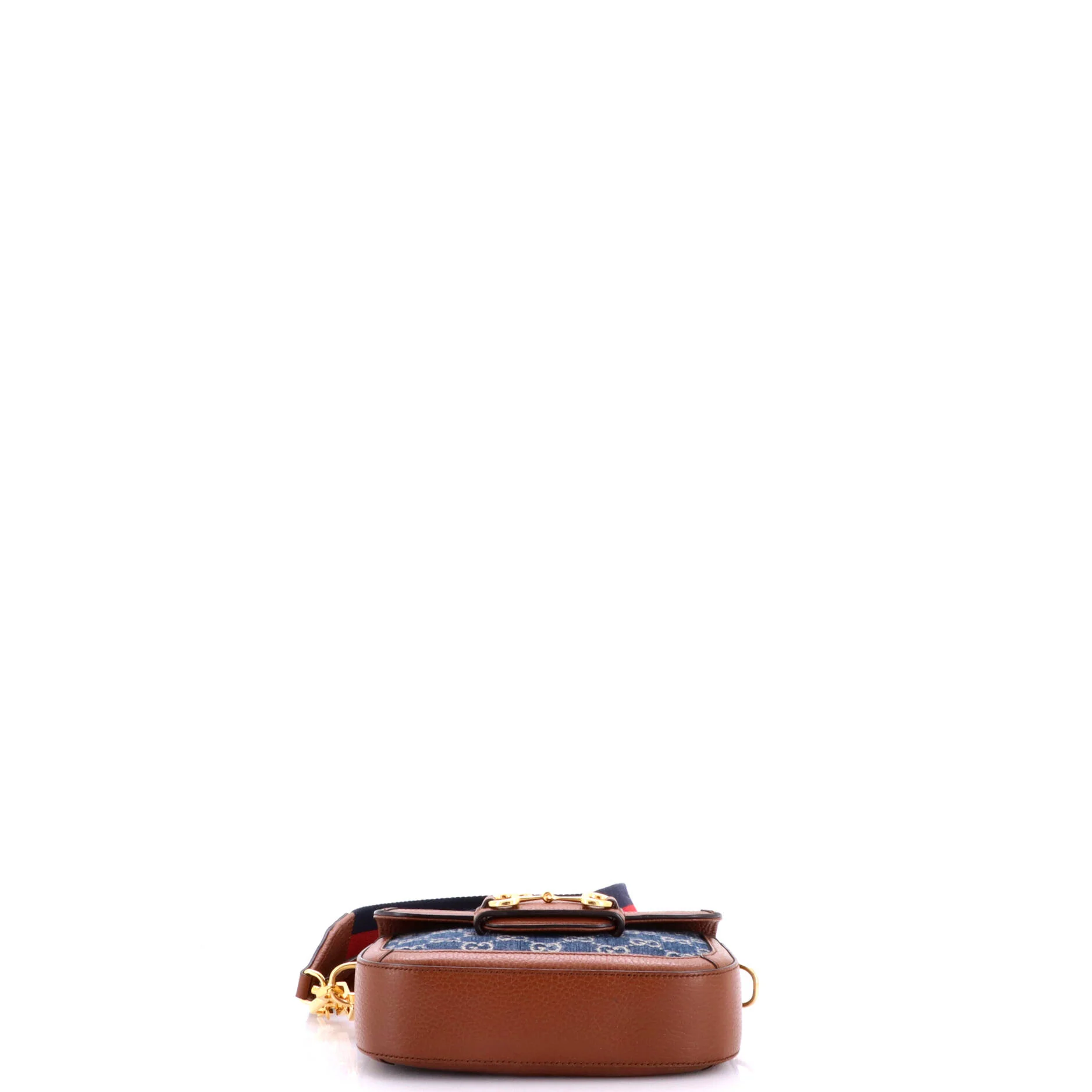 Horsebit 1955 Shoulder Bag GG Denim Mini - Image 4