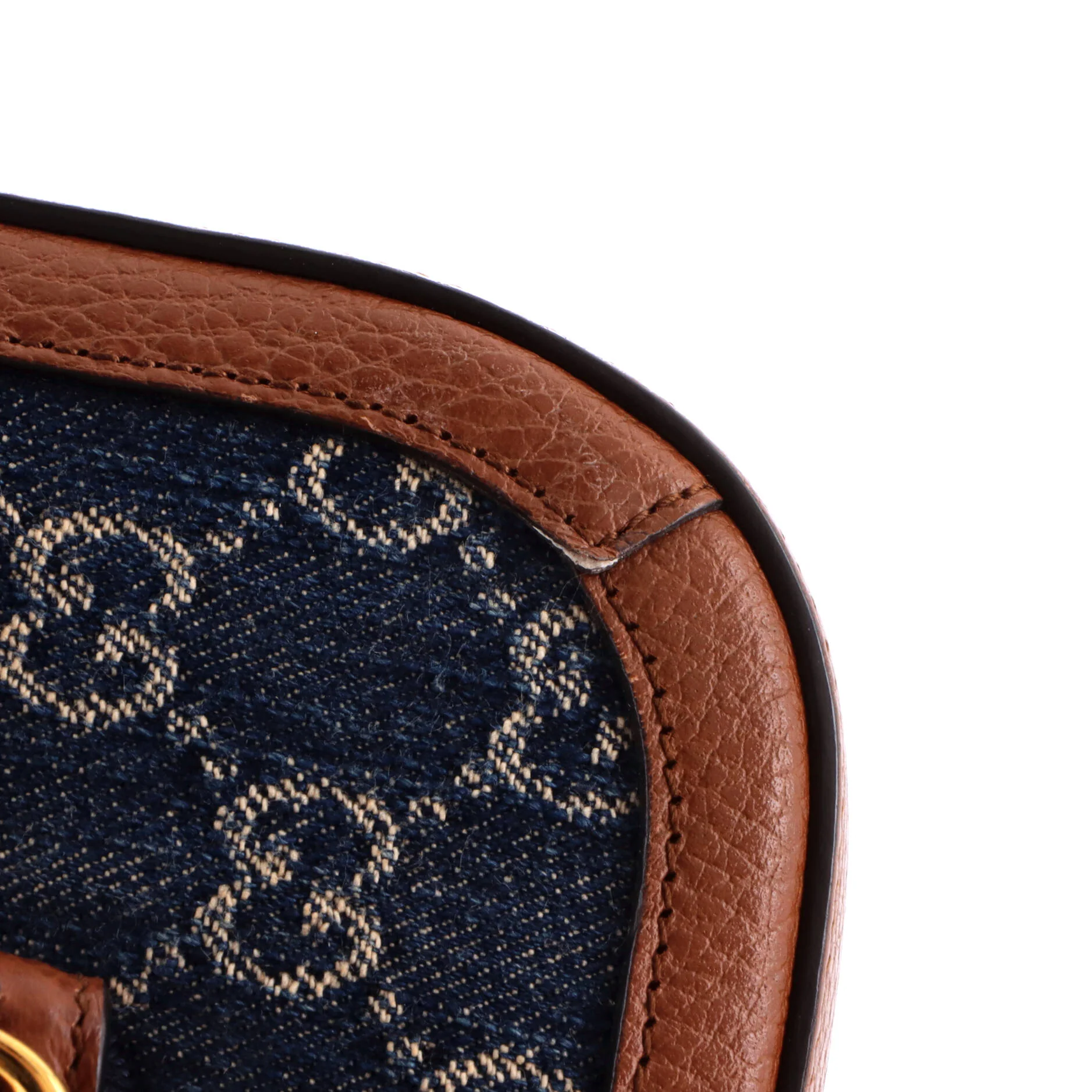 Horsebit 1955 Shoulder Bag GG Denim Mini - Image 6