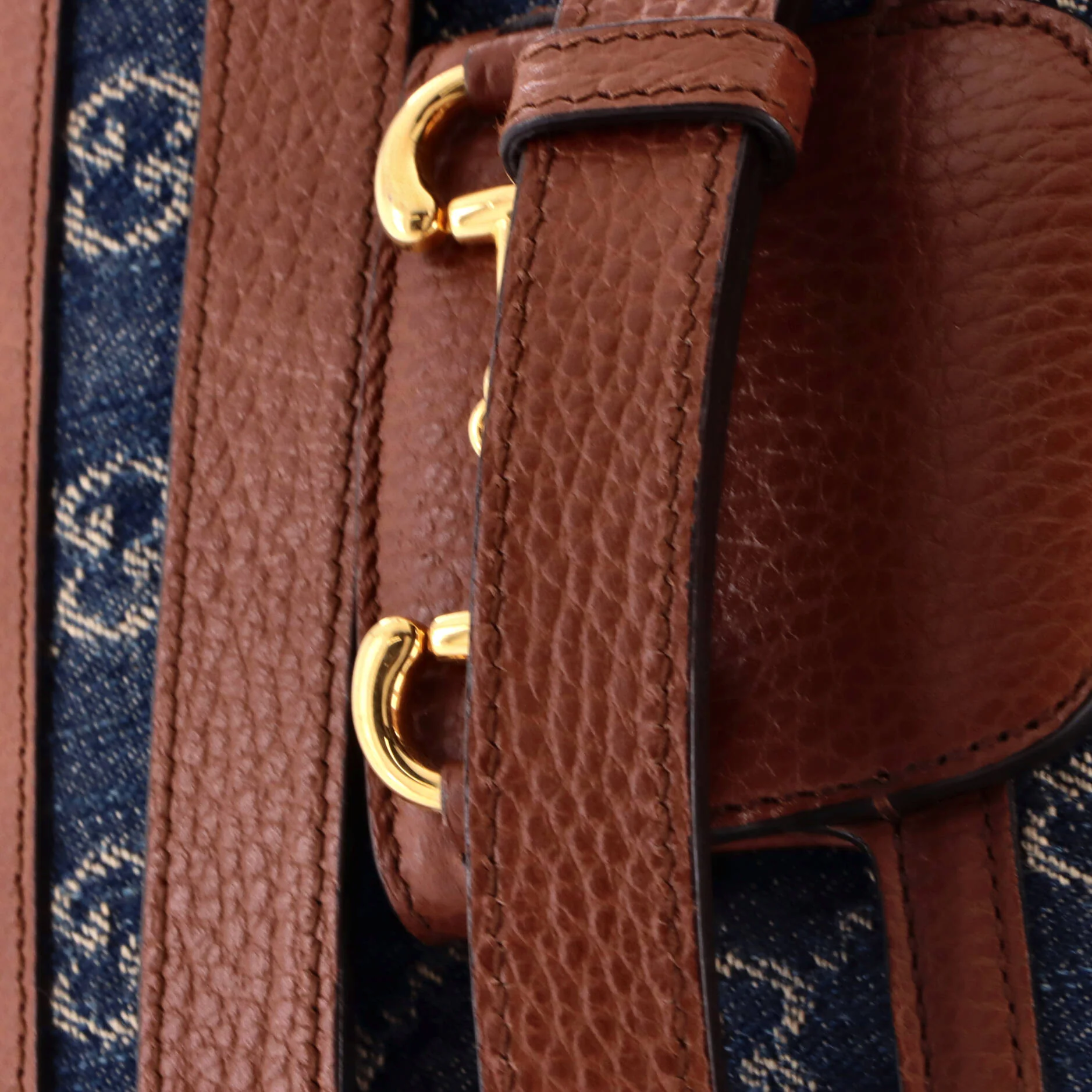Horsebit 1955 Shoulder Bag GG Denim Mini - Image 7