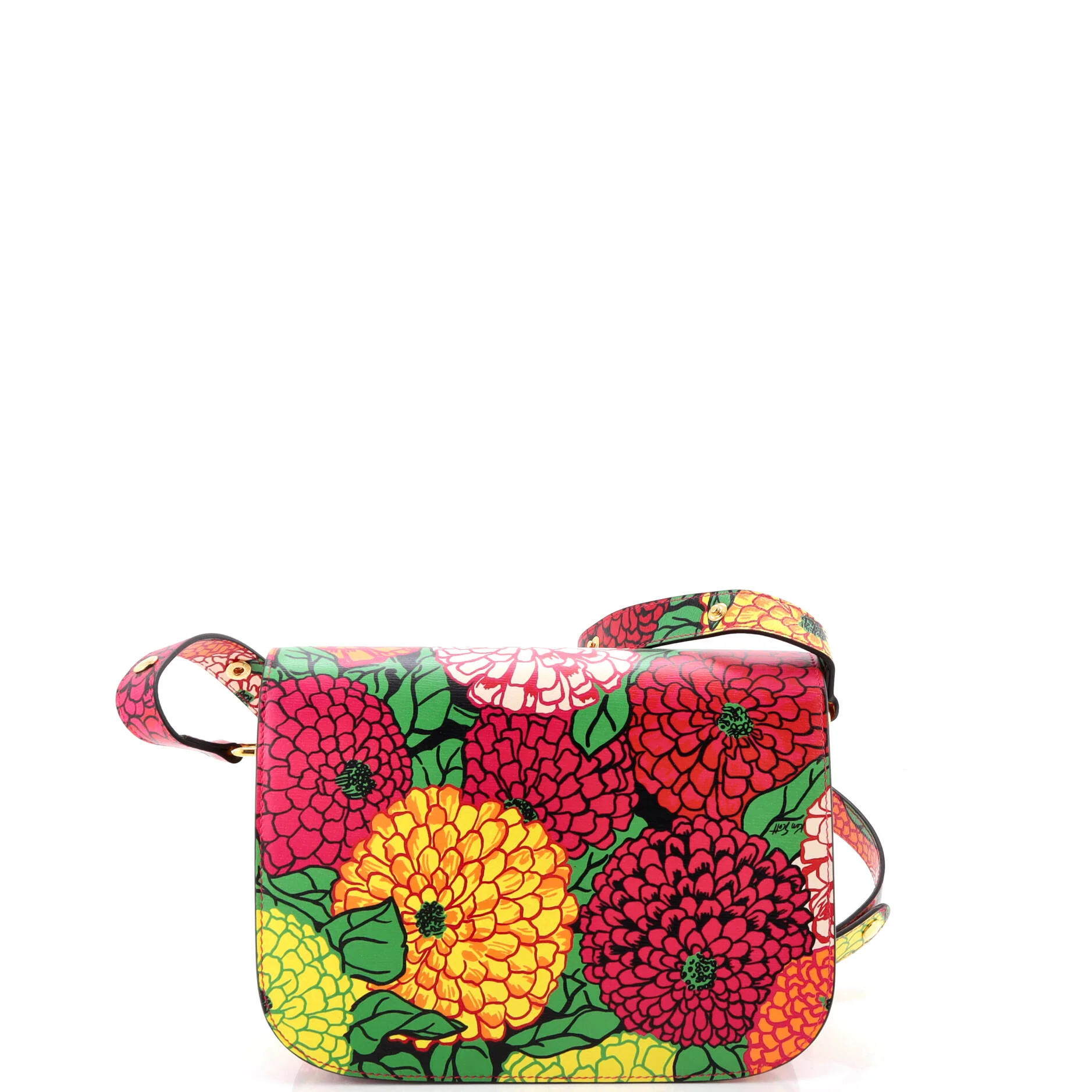 Horsebit 1955 Shoulder Bag Printed Leather Small - Image 3