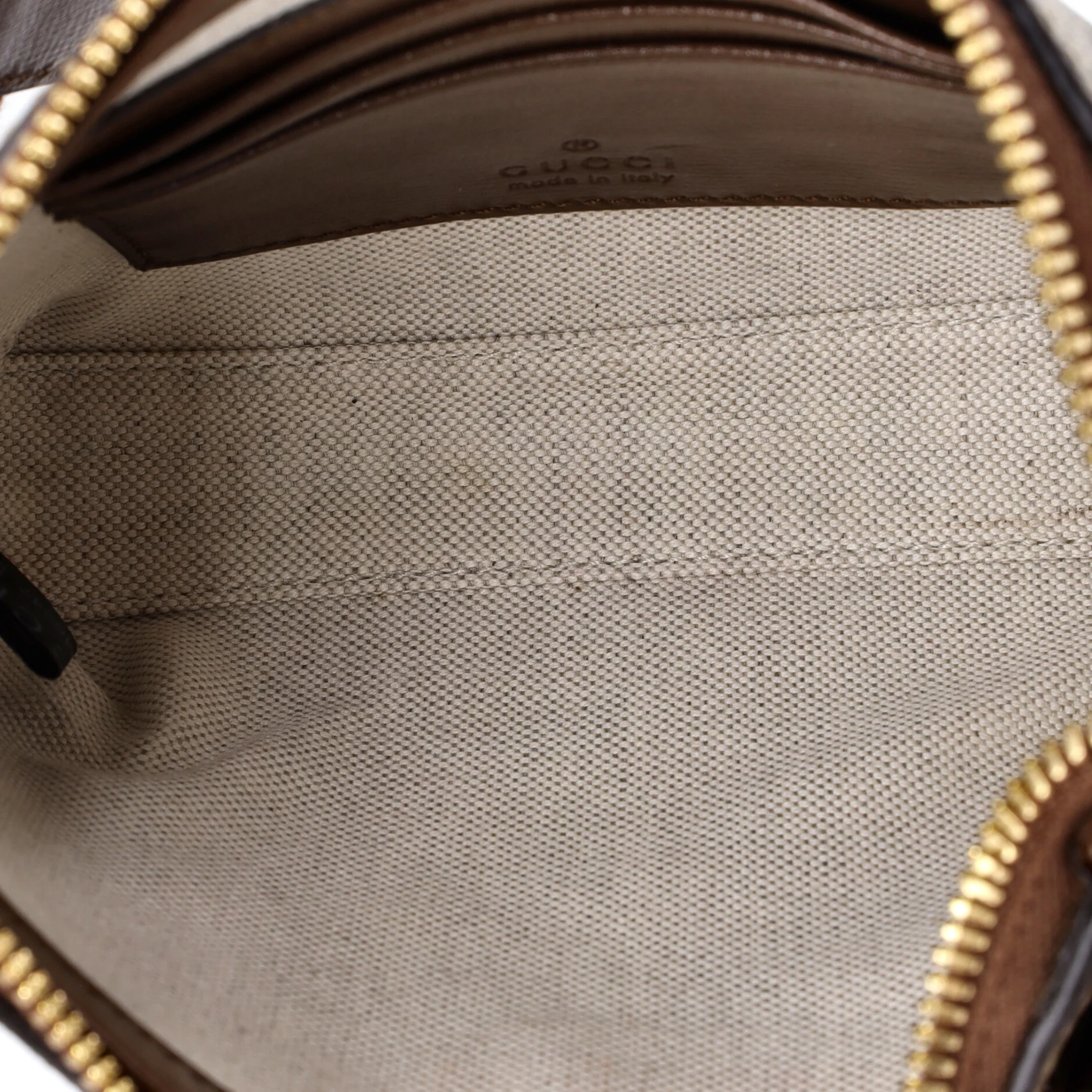 Interlocking G Patch Wristlet Messenger Bag GG Coated Canvas Mini - Image 5