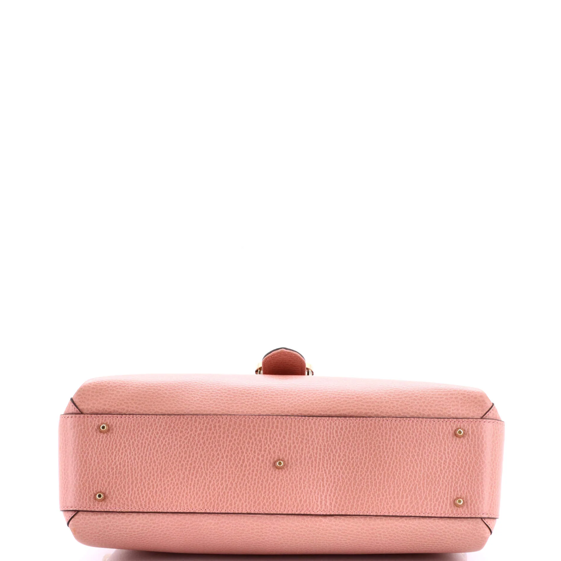 Interlocking Top Handle Bag Leather Medium - Image 4