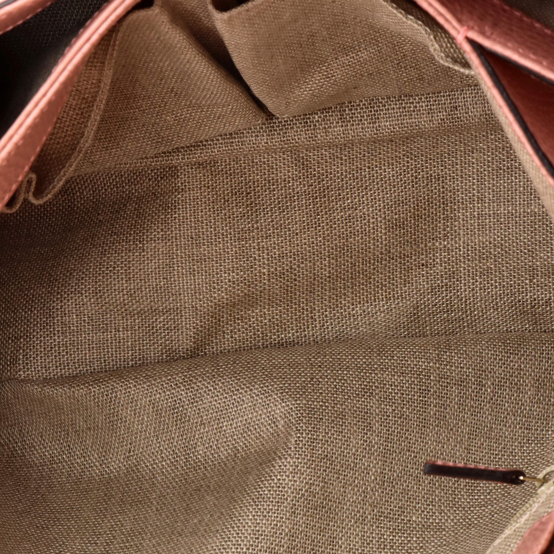 Interlocking Top Handle Bag Leather Medium - Image 5