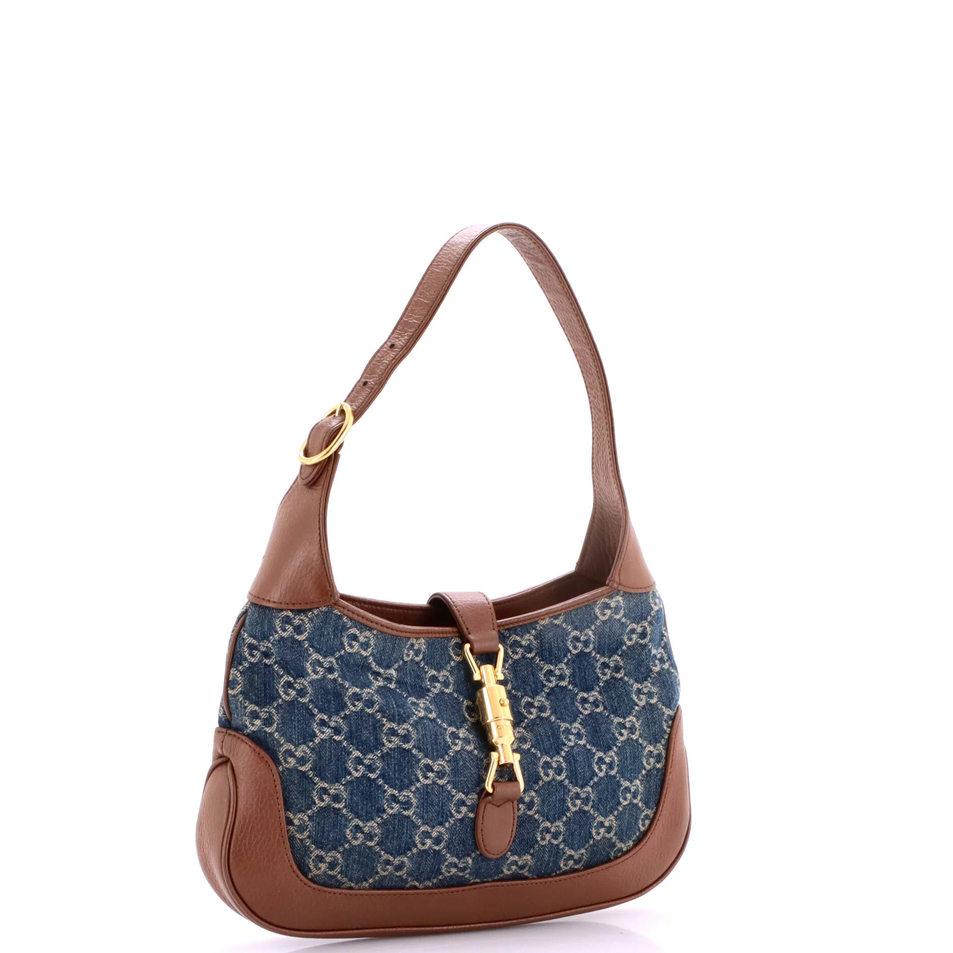 Jackie 1961 Hobo GG Denim Small - Image 2