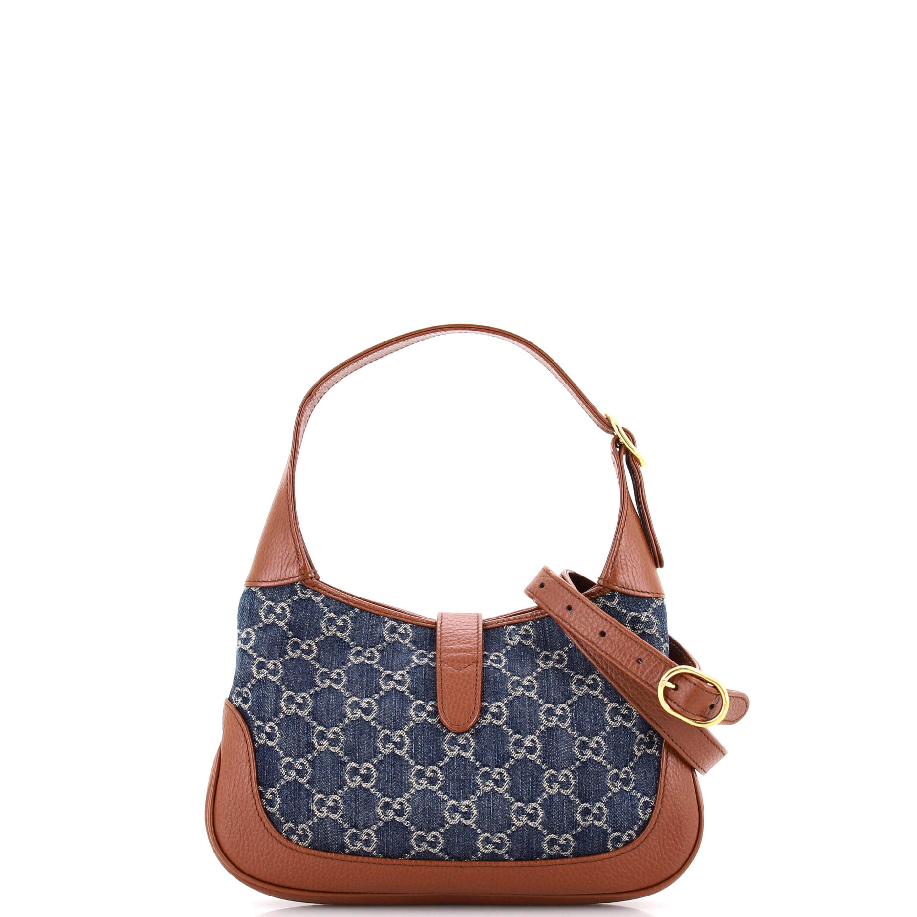 Jackie 1961 Hobo GG Denim Small - Image 3