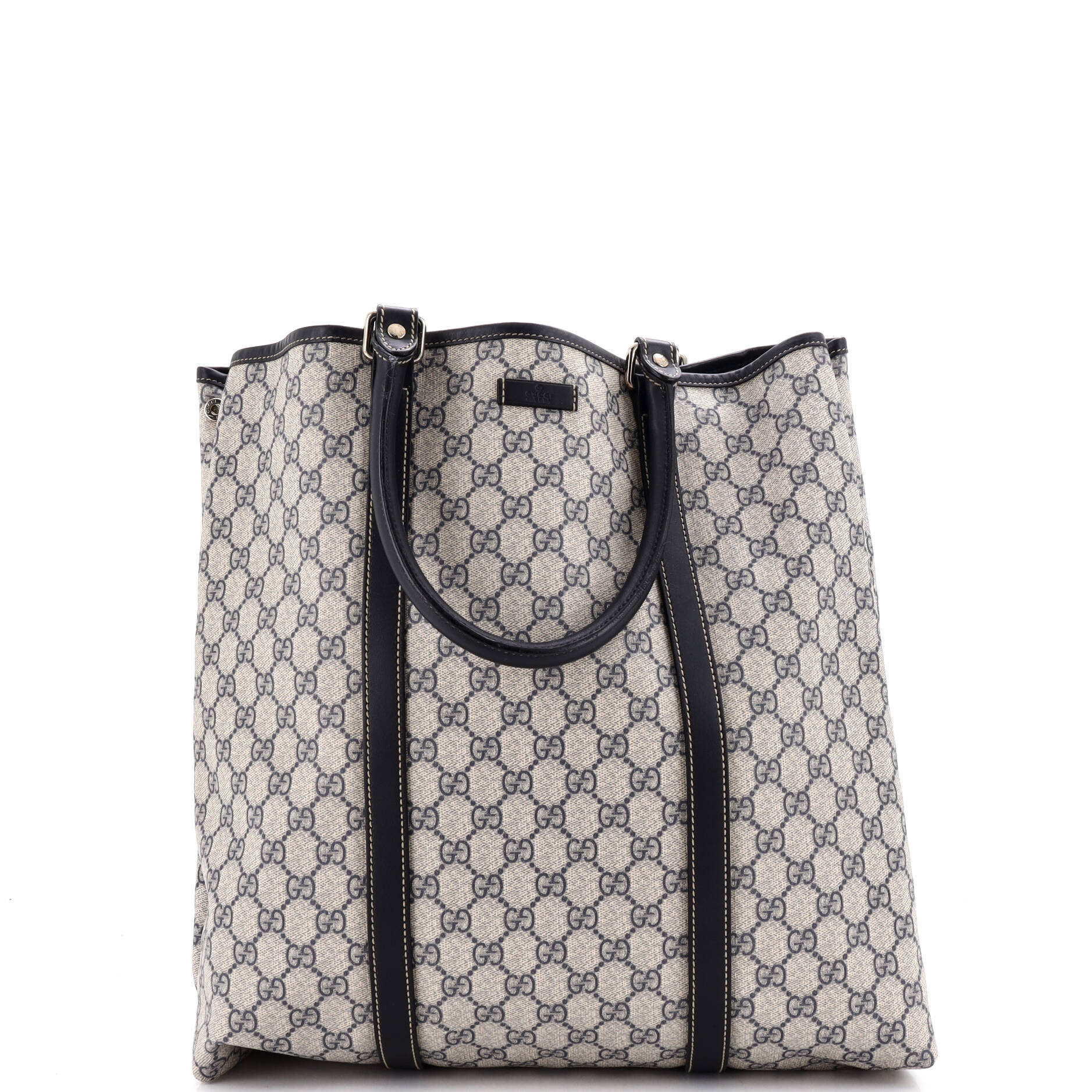 Joy Tote GG Coated Canvas with Leather Large