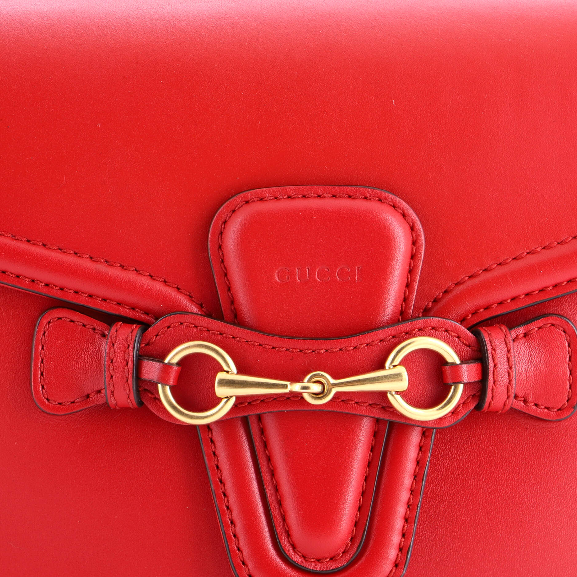 Lady Web Shoulder Bag Leather Medium - Image 7