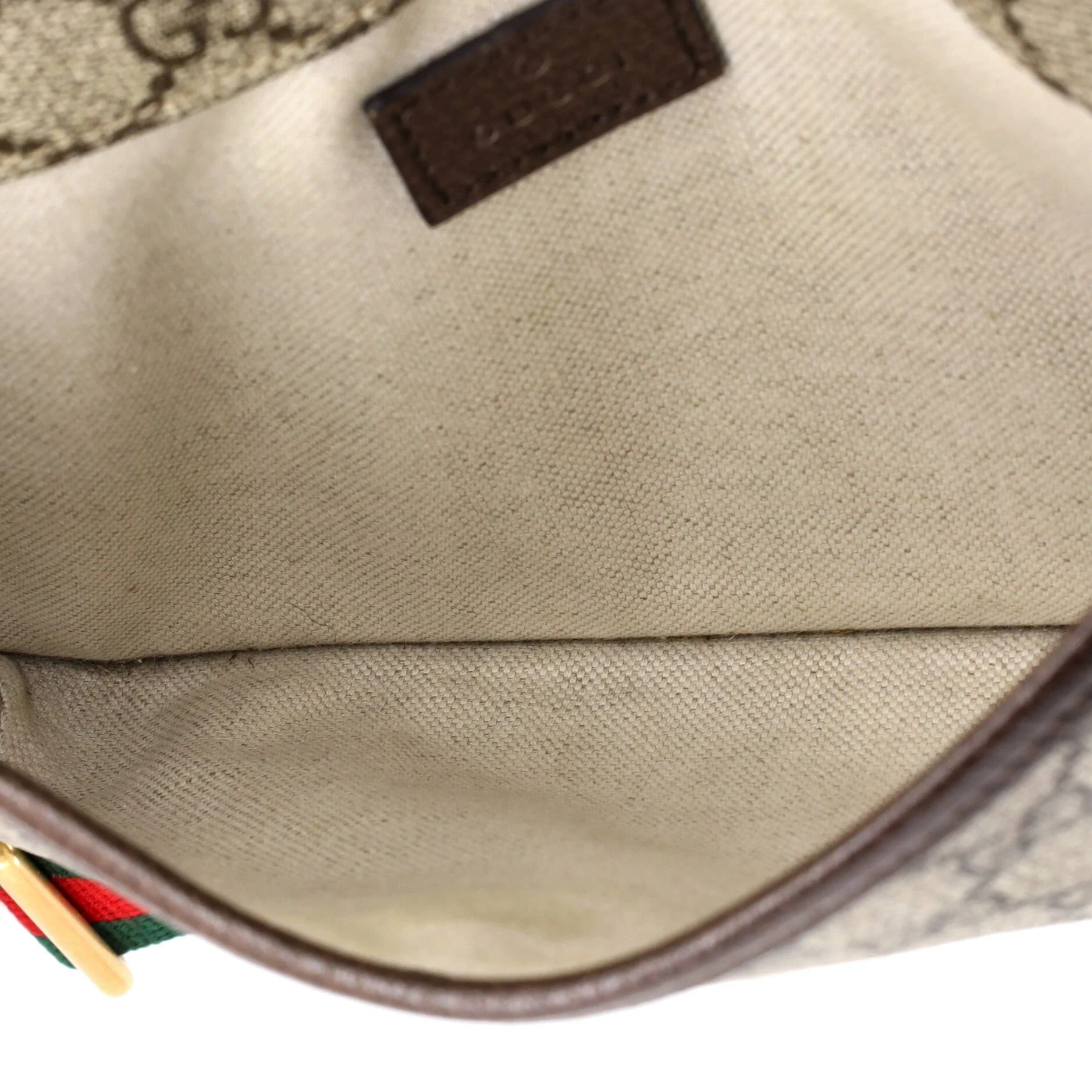 Neo Vintage Flap Belt Bag GG Coated Canvas - Image 5