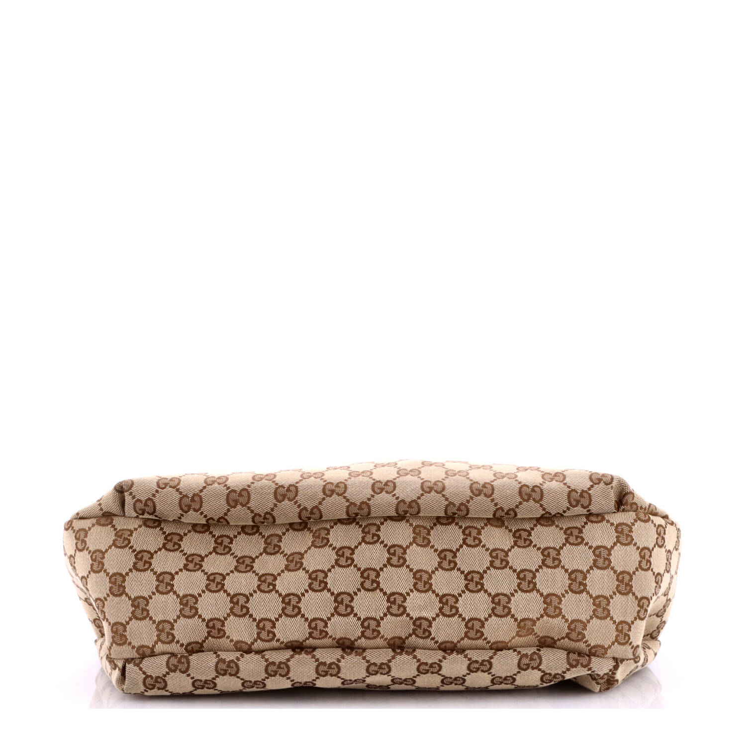New Ladies Web Hobo GG Canvas Large - Image 4