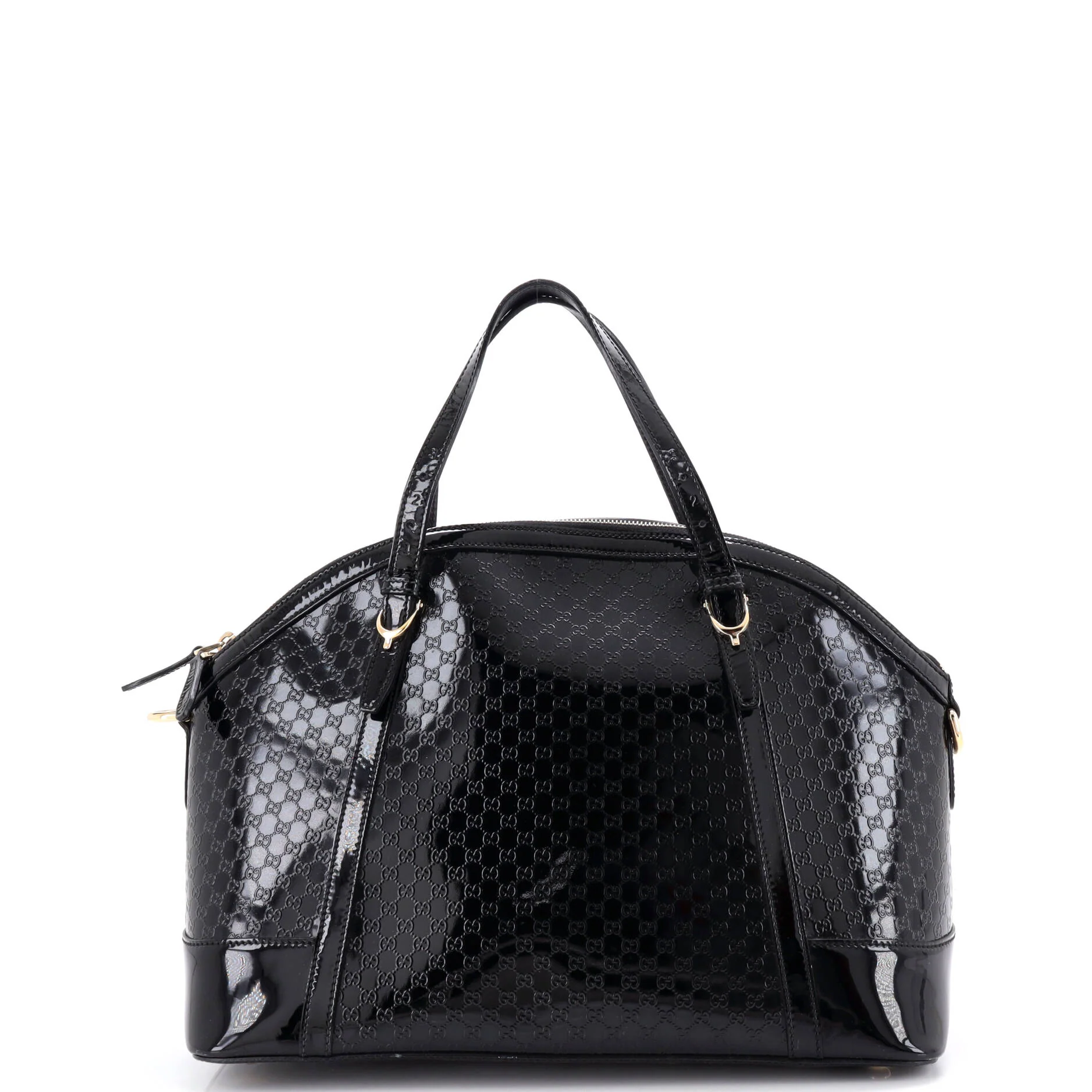 Nice Top Handle Bag Microguccissima Patent Medium