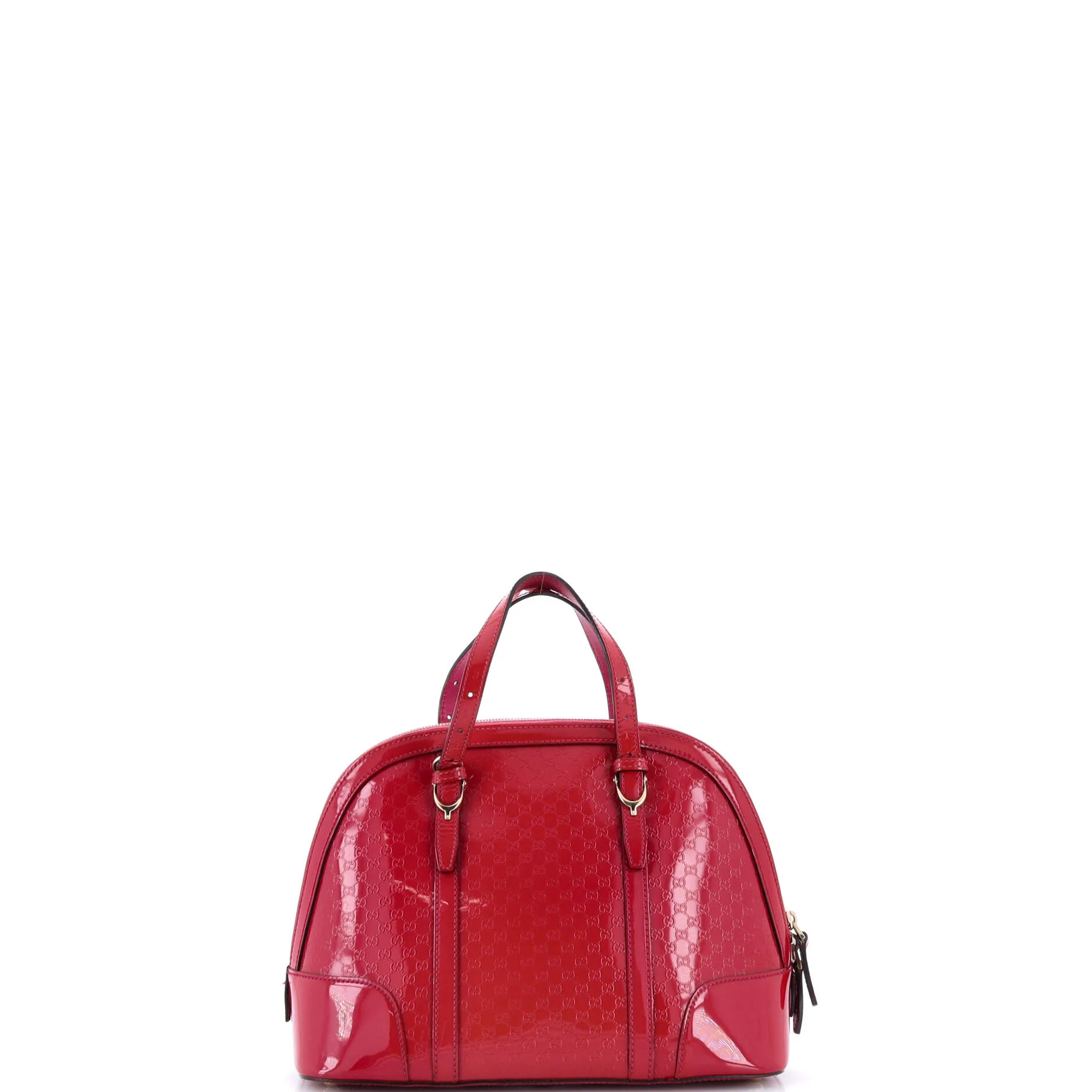 Nice Top Handle Bag Microguccissima Patent Small - Image 3