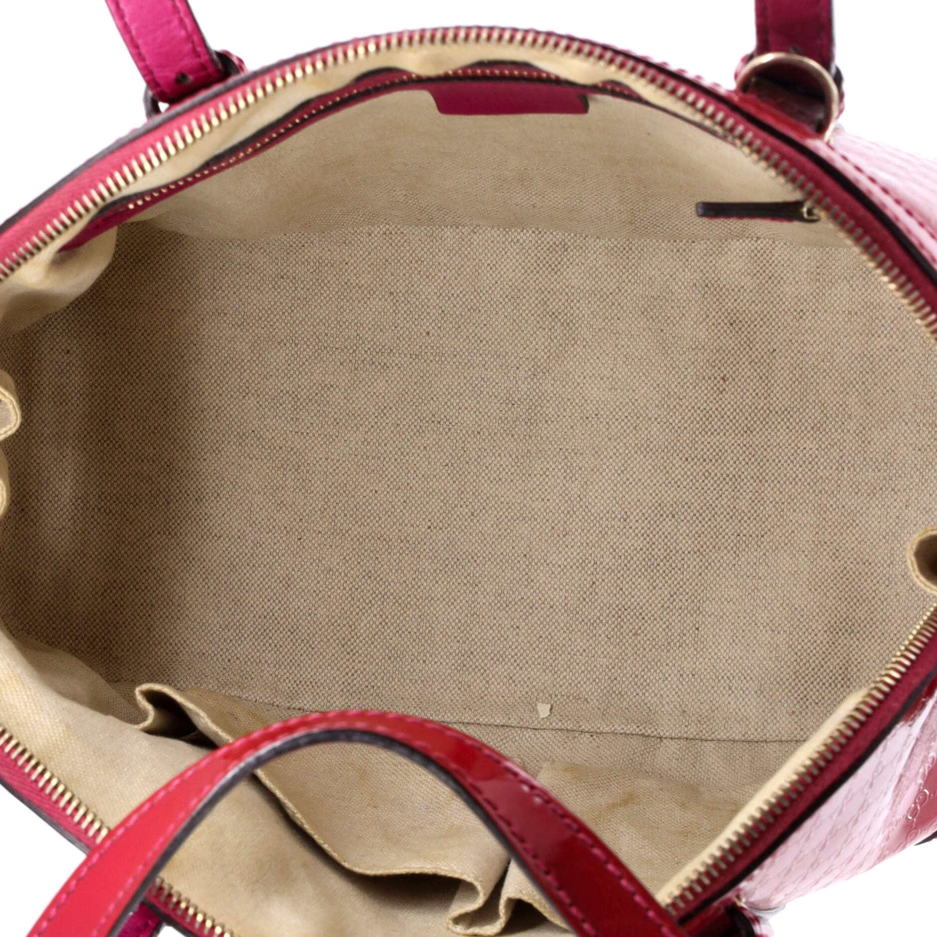 Nice Top Handle Bag Microguccissima Patent Small - Image 5