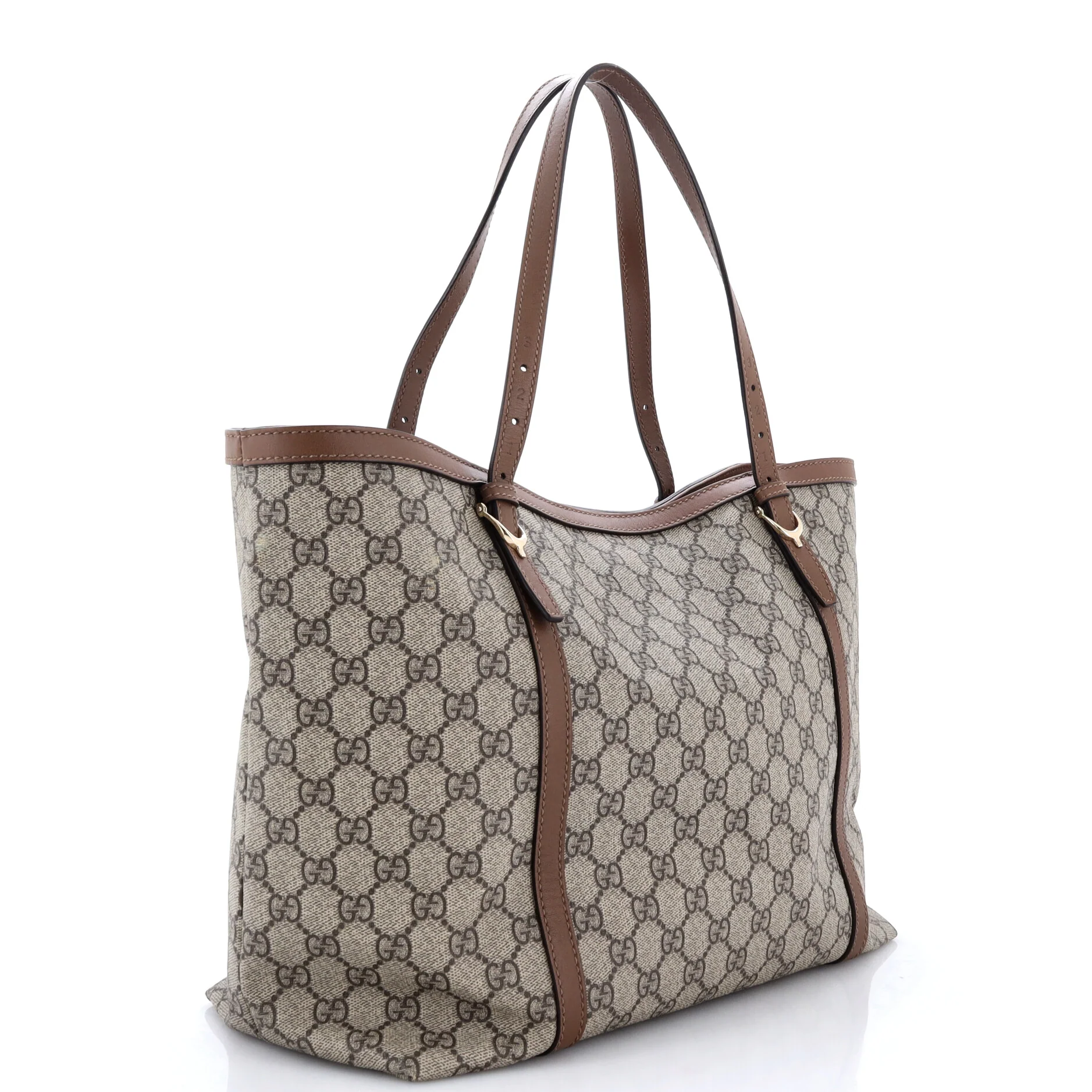Nice Tote GG Coated Canvas with Leather Medium - Image 2