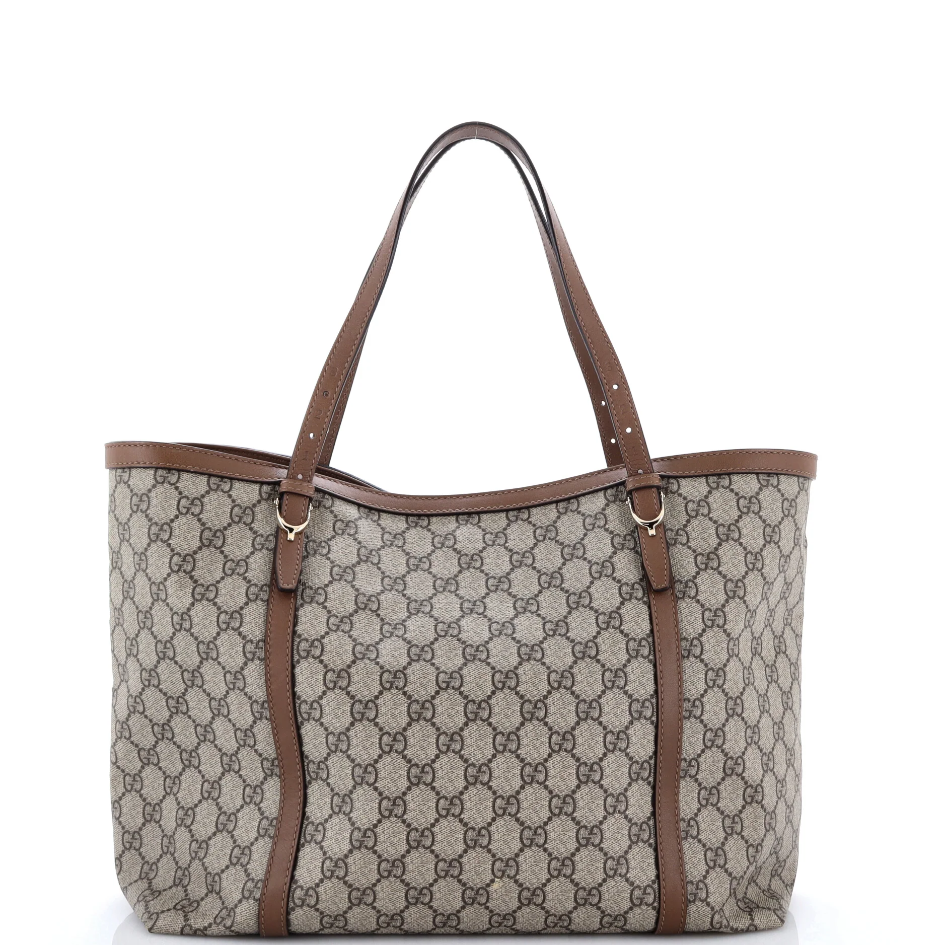 Nice Tote GG Coated Canvas with Leather Medium - Image 3