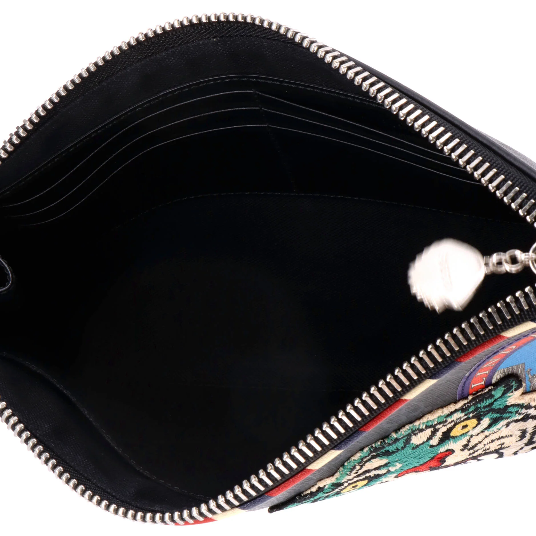 Night Courrier Pouch GG Coated Canvas with Applique - Image 5