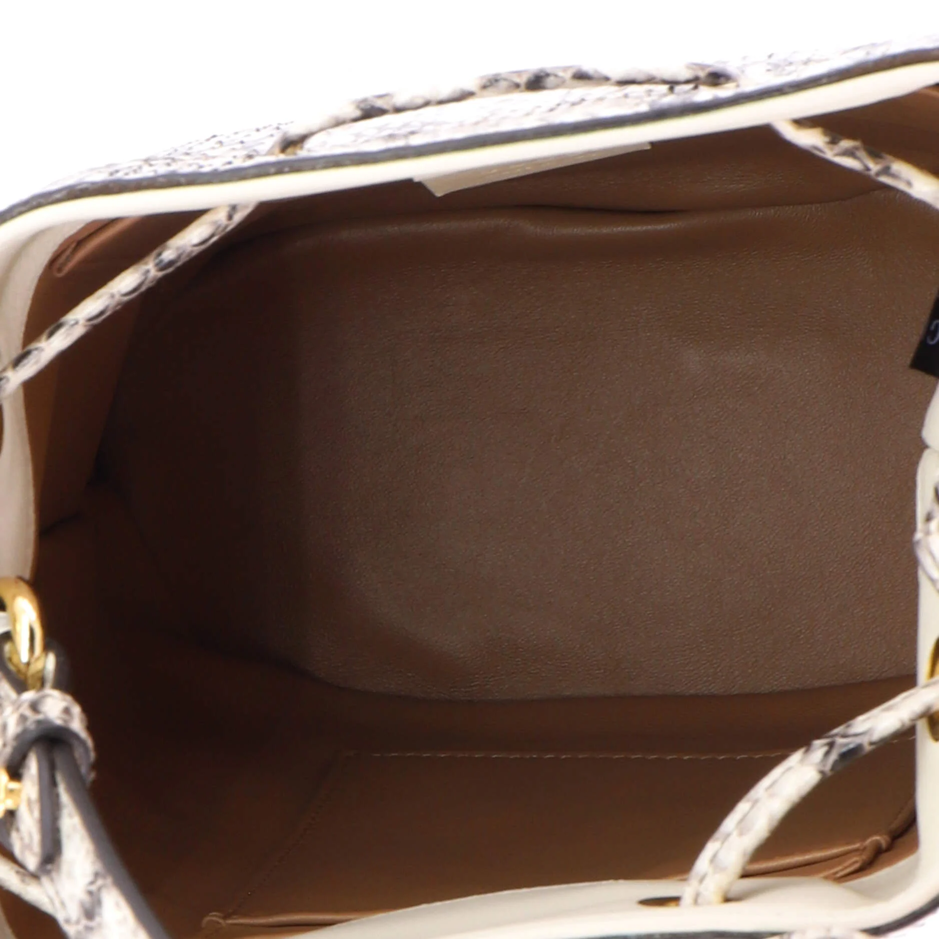 Ophidia Bucket Bag Python Small - Image 5