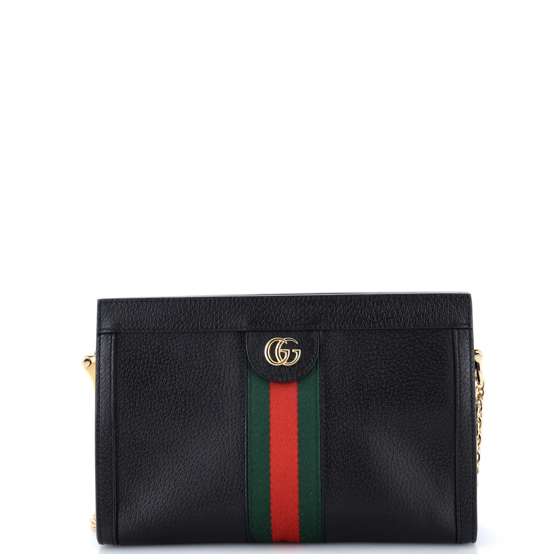 Ophidia Chain Shoulder Bag Leather Small