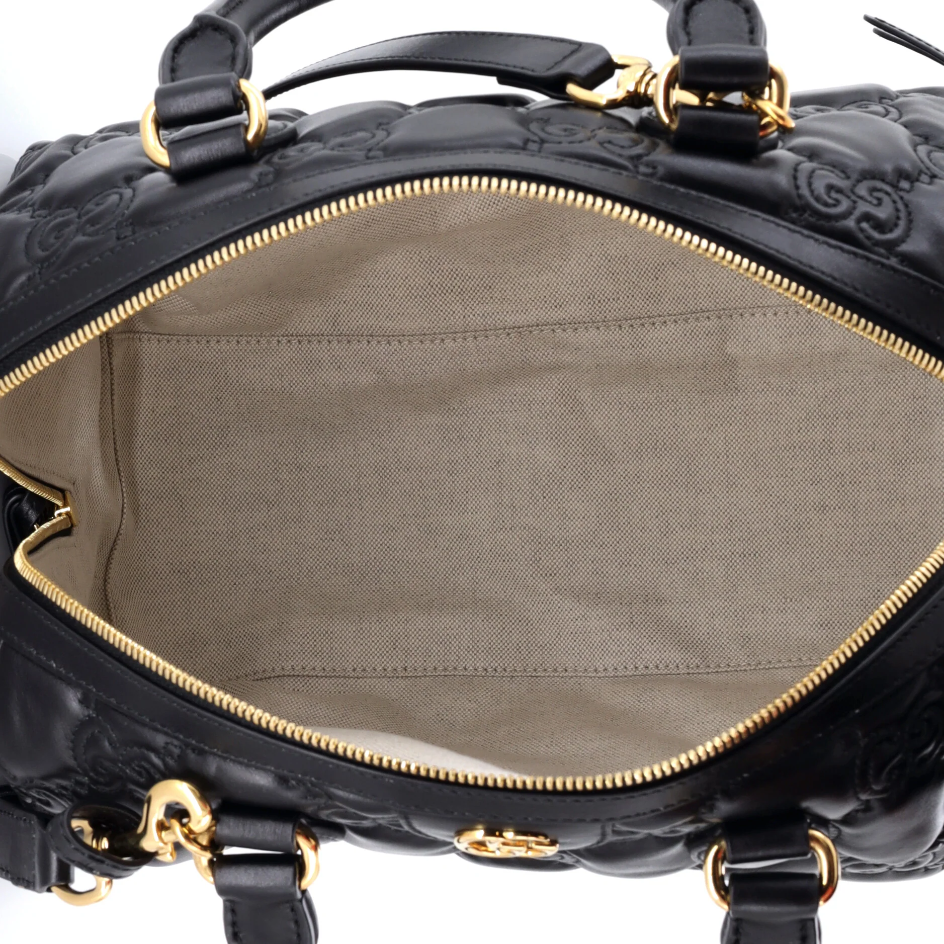 Ophidia Convertible Boston Top Handle Bag GG Matelasse Leather Medium - Image 5