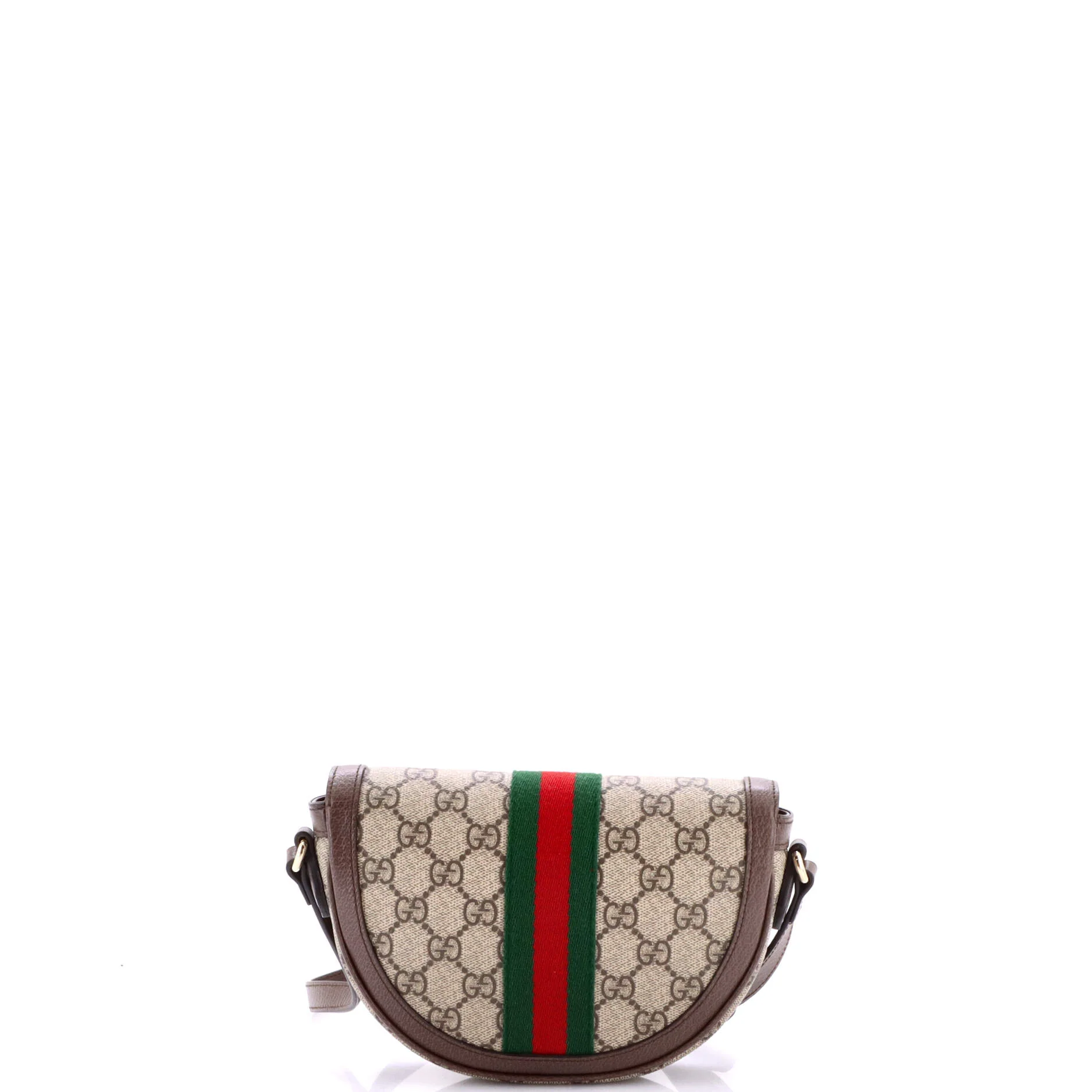 Ophidia Curved Flap Shoulder Bag GG Coated Canvas Mini - Image 3