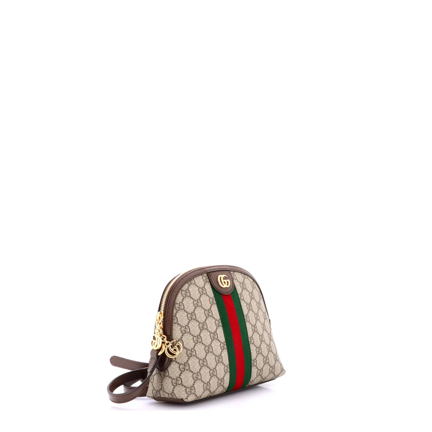 Ophidia Dome Shoulder Bag GG Coated Canvas Small - Image 2