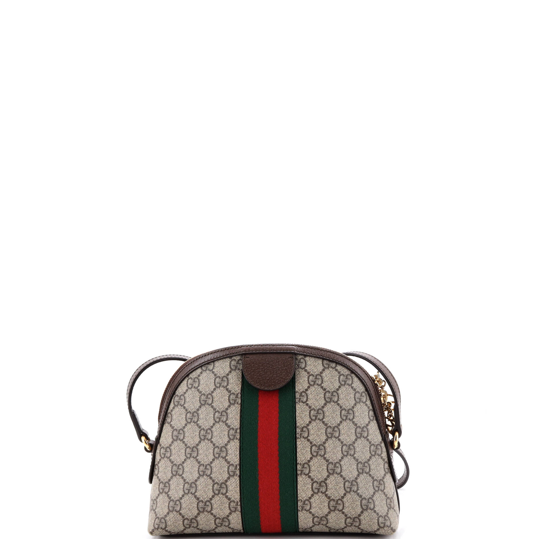 Ophidia Dome Shoulder Bag GG Coated Canvas Small - Image 3