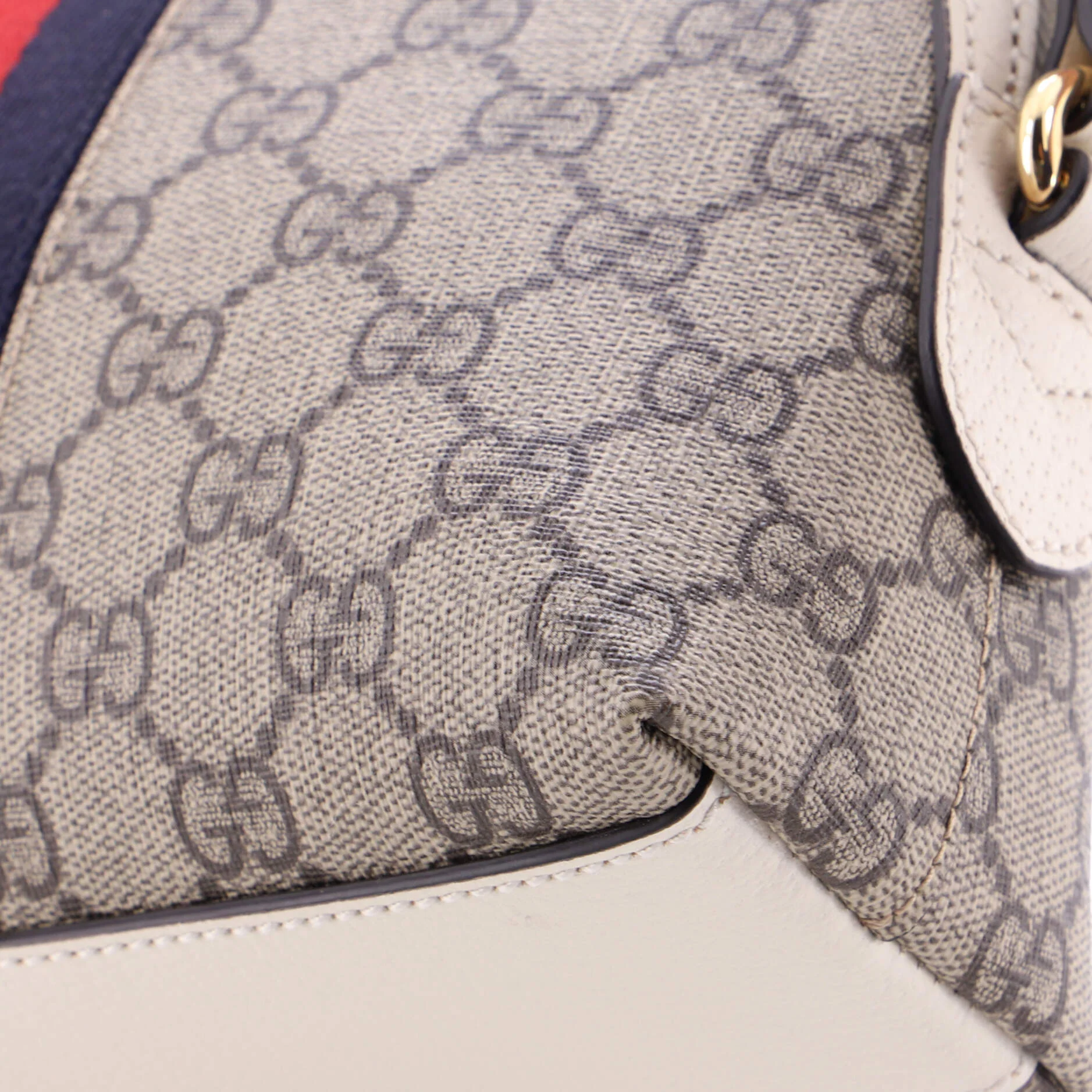 Ophidia Dome Shoulder Bag GG Coated Canvas Small - Image 11
