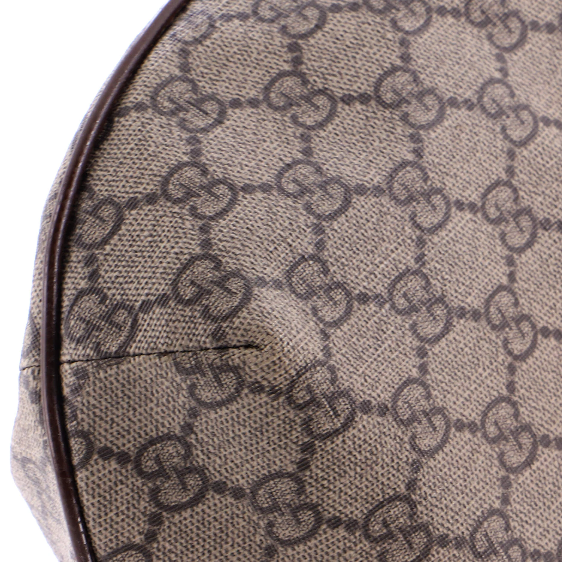 Ophidia Half Moon Hobo GG Coated Canvas Small - Image 12