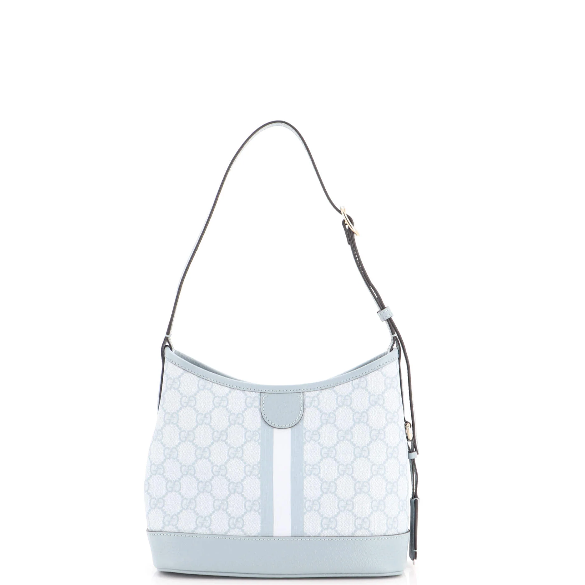 Ophidia Open Bucket Bag GG Coated Canvas with Leather Small - Image 3