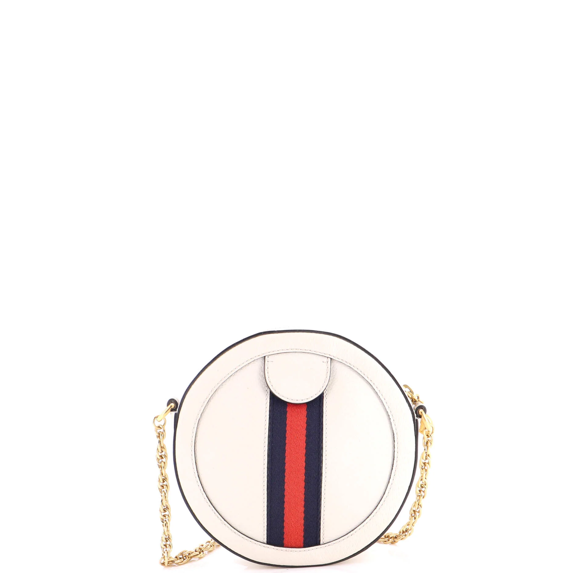 Ophidia Round Shoulder Bag Leather Mini - Image 3