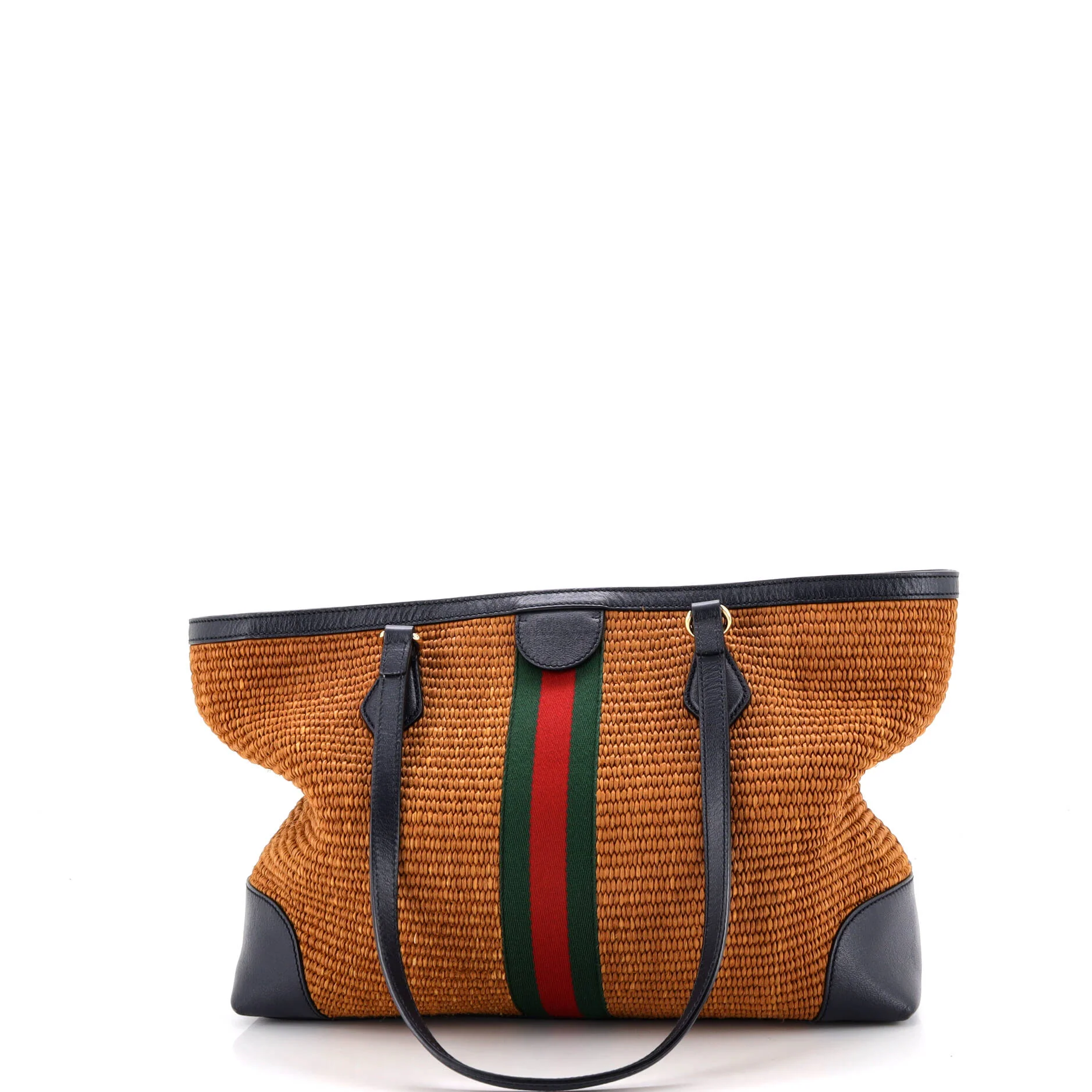 Ophidia Shopping Tote Straw Medium - Image 3