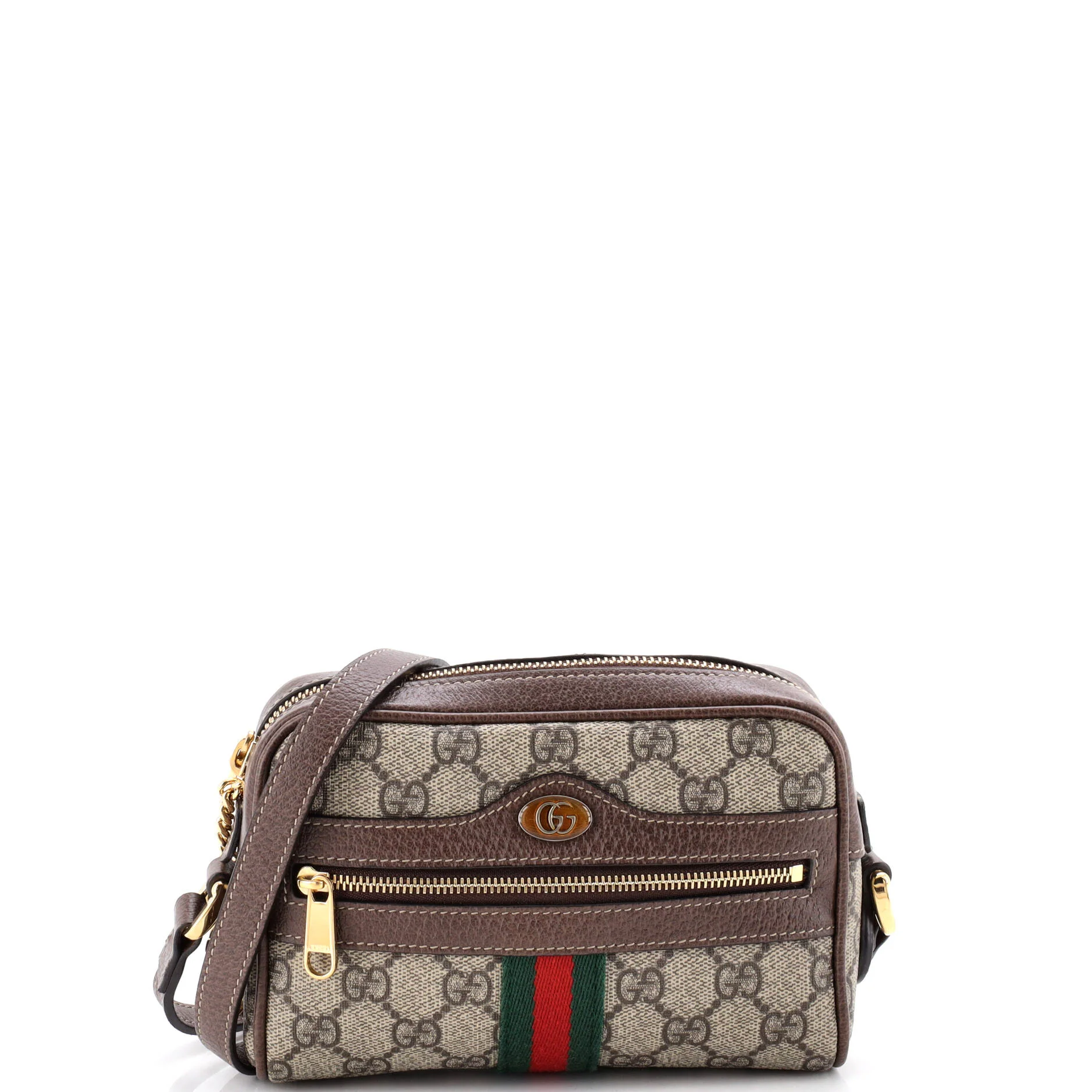 Ophidia Shoulder Bag GG Coated Canvas Mini