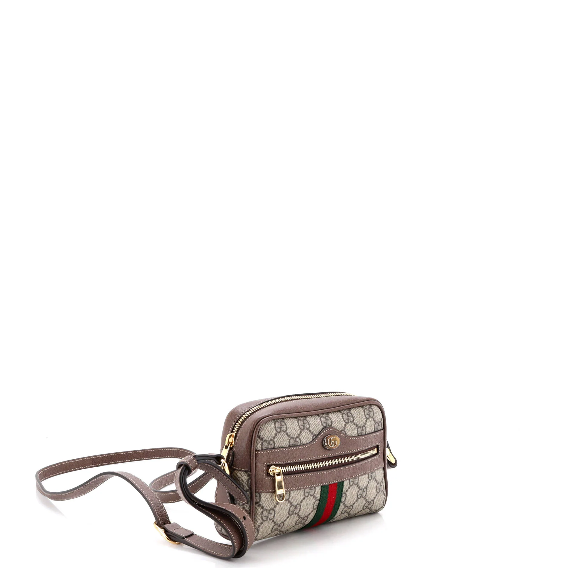 Ophidia Shoulder Bag GG Coated Canvas Mini - Image 2