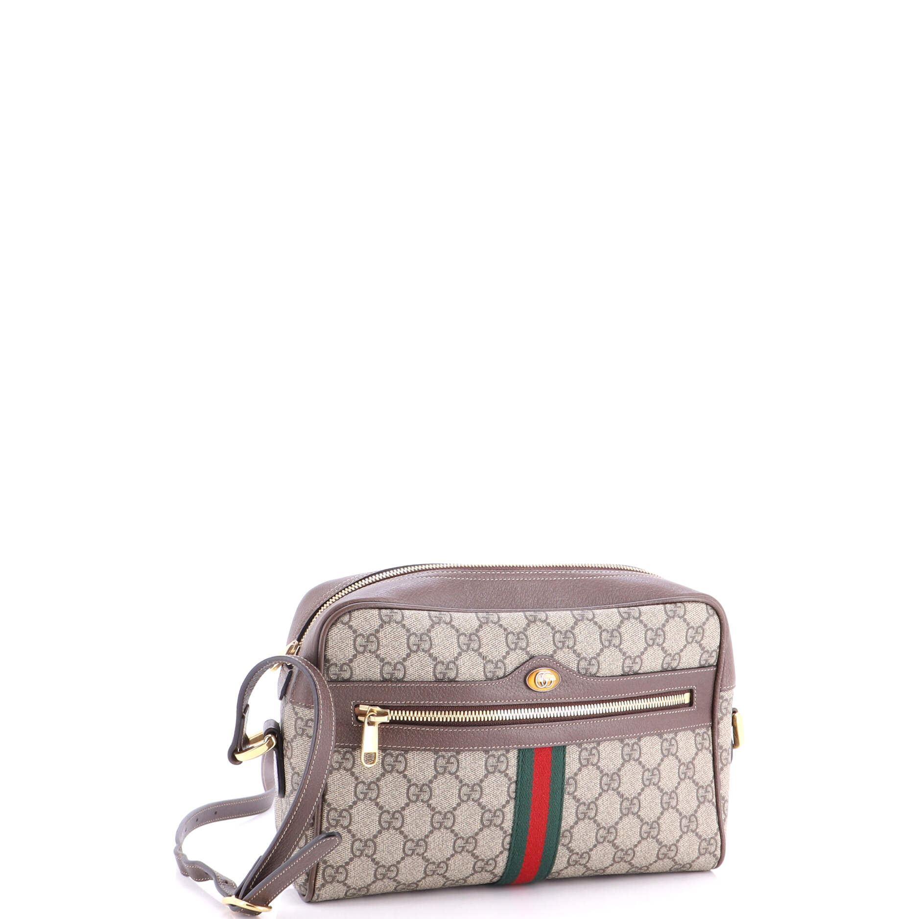 Ophidia Shoulder Bag GG Coated Canvas Small - Image 2