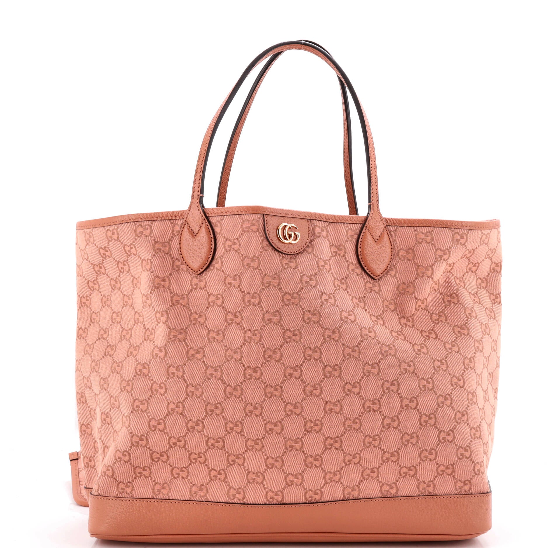 Ophidia Top Handle Shopping Tote GG Coated Canvas and Leather Medium