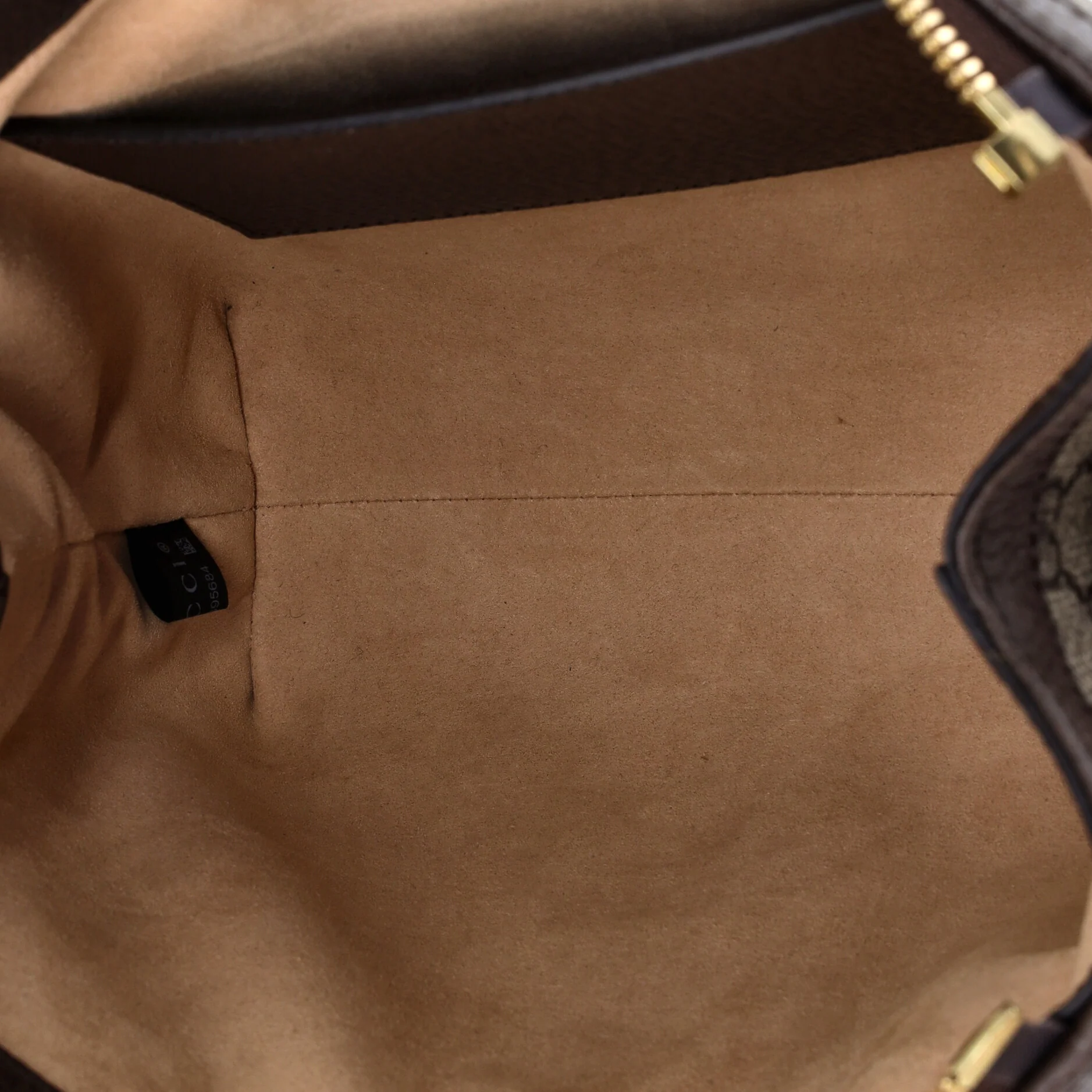 Ophidia Top Handle Tote GG Coated Canvas Small - Image 5