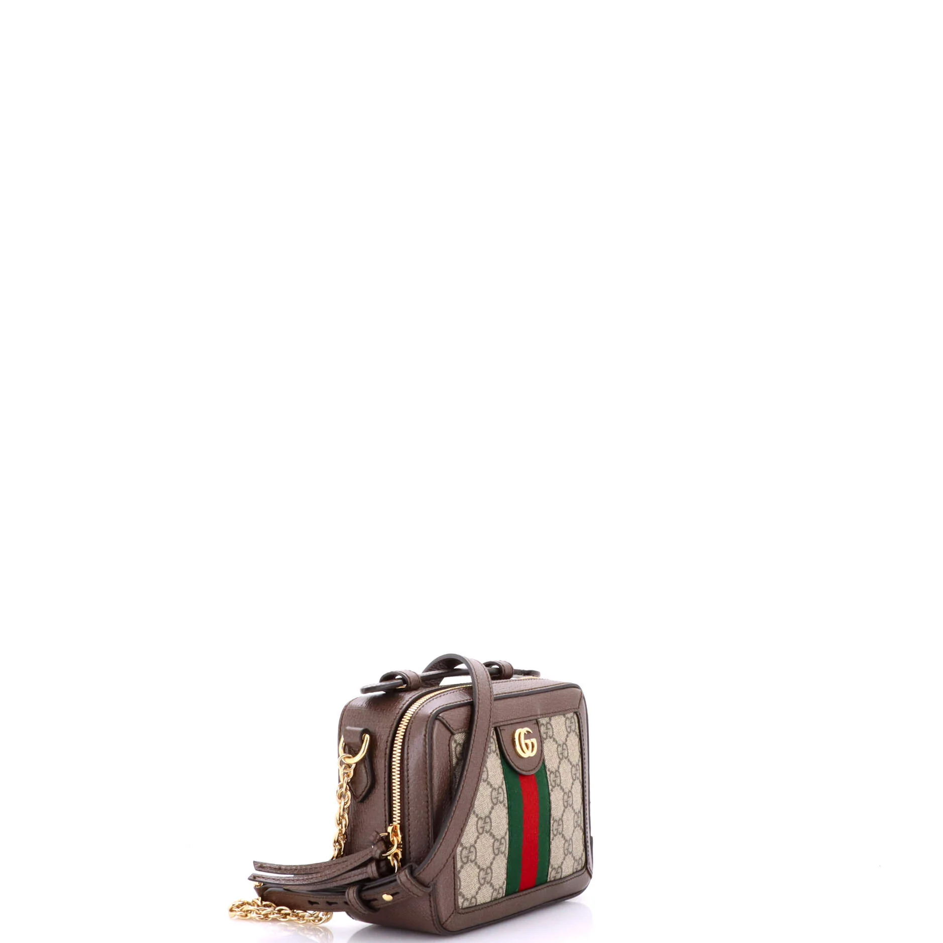 Ophidia Zip Around Camera Bag GG Coated Canvas Mini - Image 2