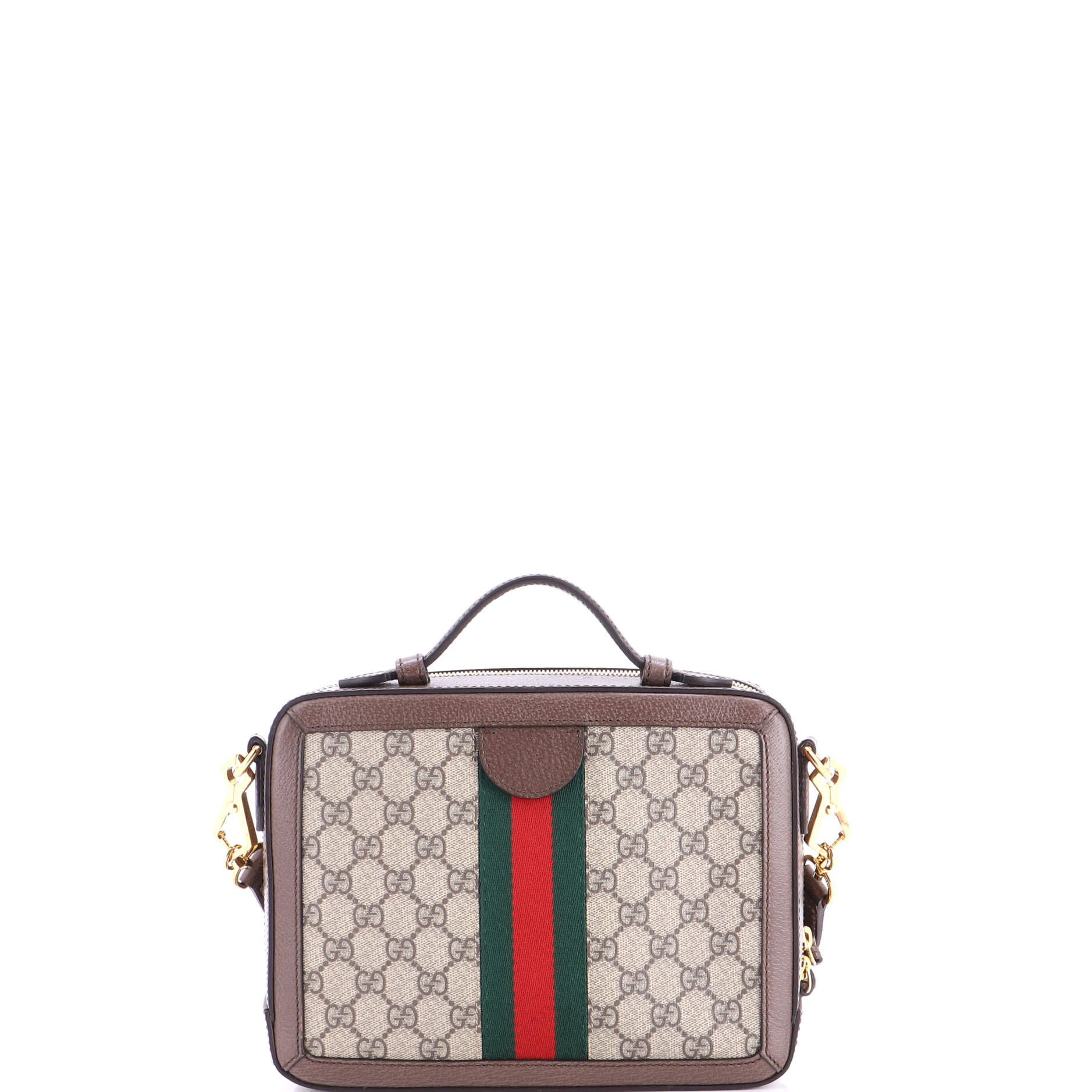 Ophidia Zip Around Camera Bag GG Coated Canvas Small - Image 3