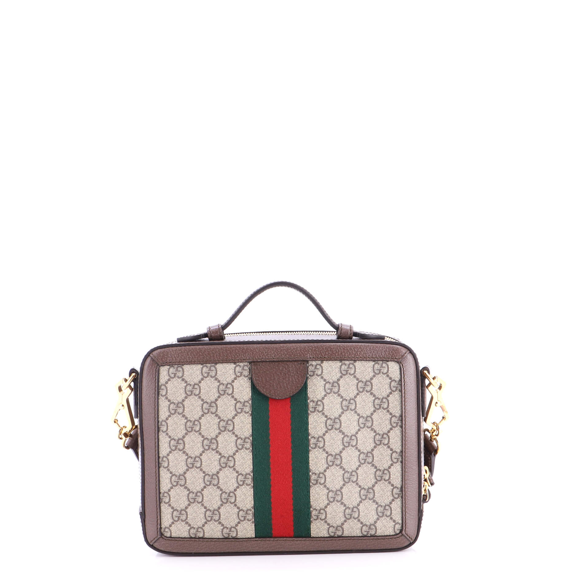 Ophidia Zip Around Camera Bag GG Coated Canvas Small - Image 4