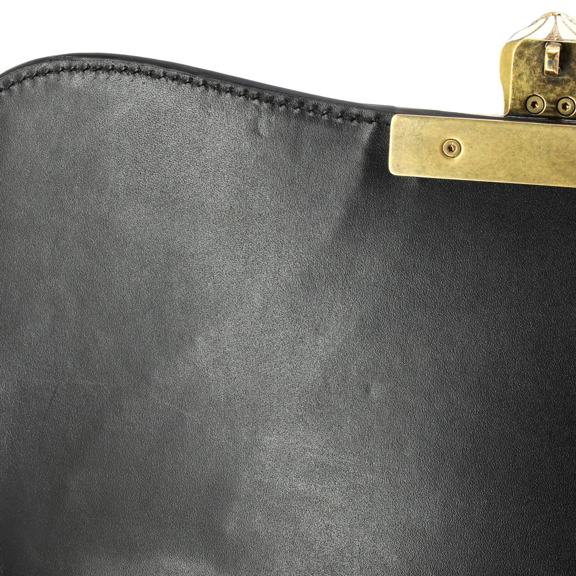Osiride Top Handle Bag GG Coated Canvas and Leather Medium - Image 7