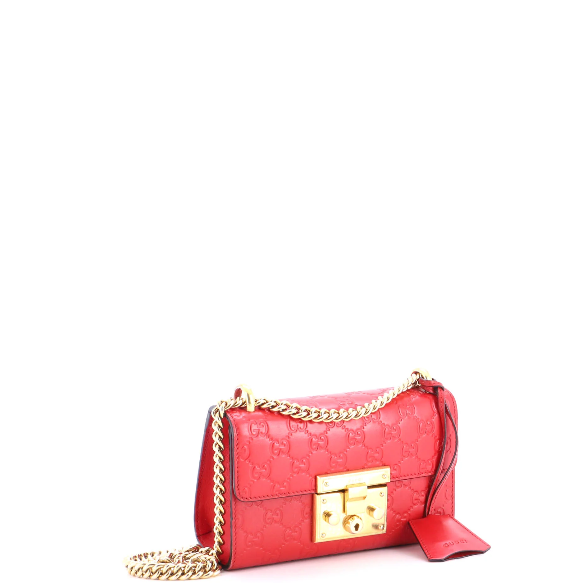 Padlock Shoulder Bag Guccissima Leather Small - Image 2