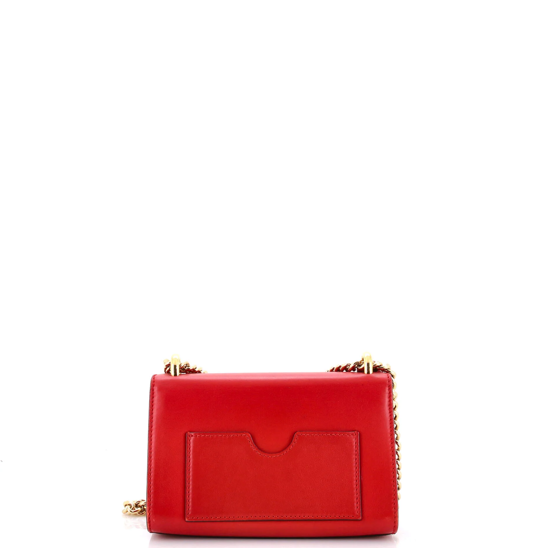 Padlock Shoulder Bag Leather Small - Image 3