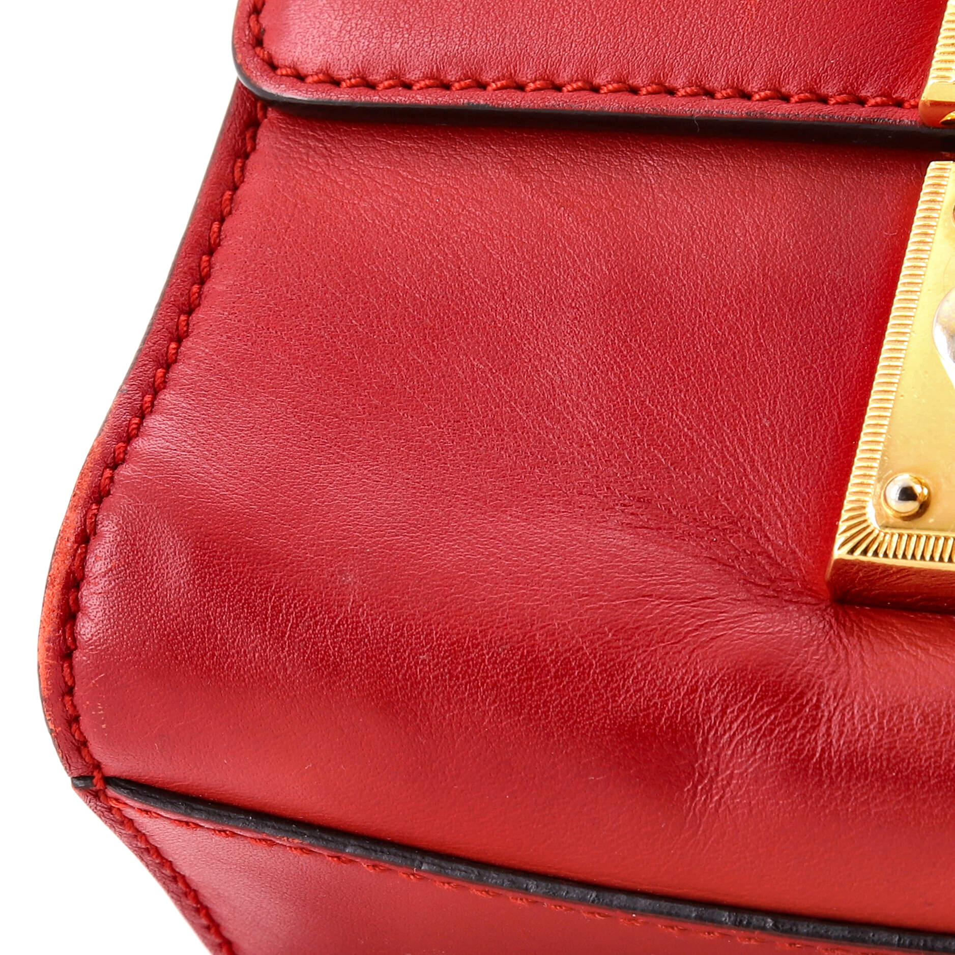 Padlock Shoulder Bag Leather Small - Image 7