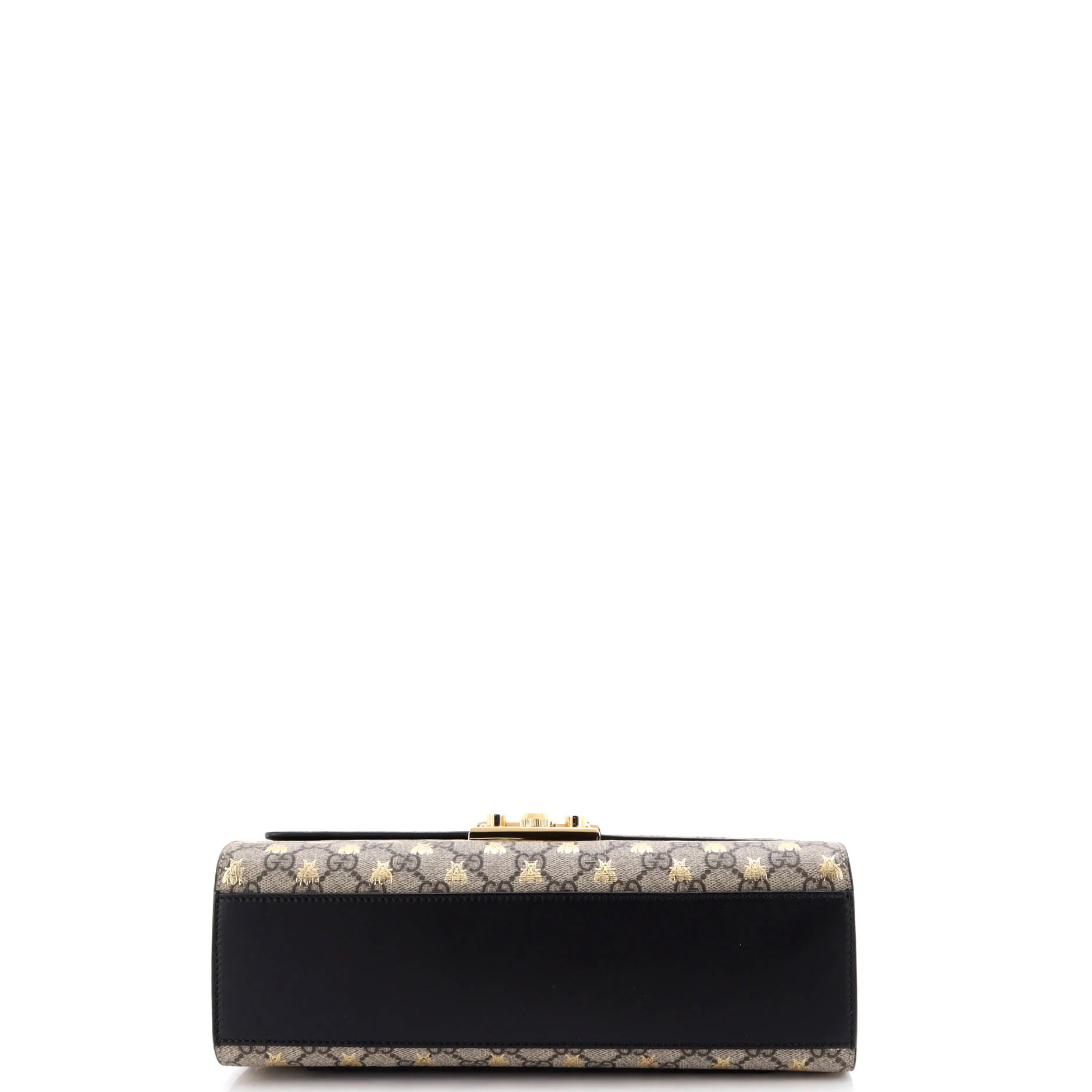 Padlock Shoulder Bag Printed GG Coated Canvas Medium - Image 4