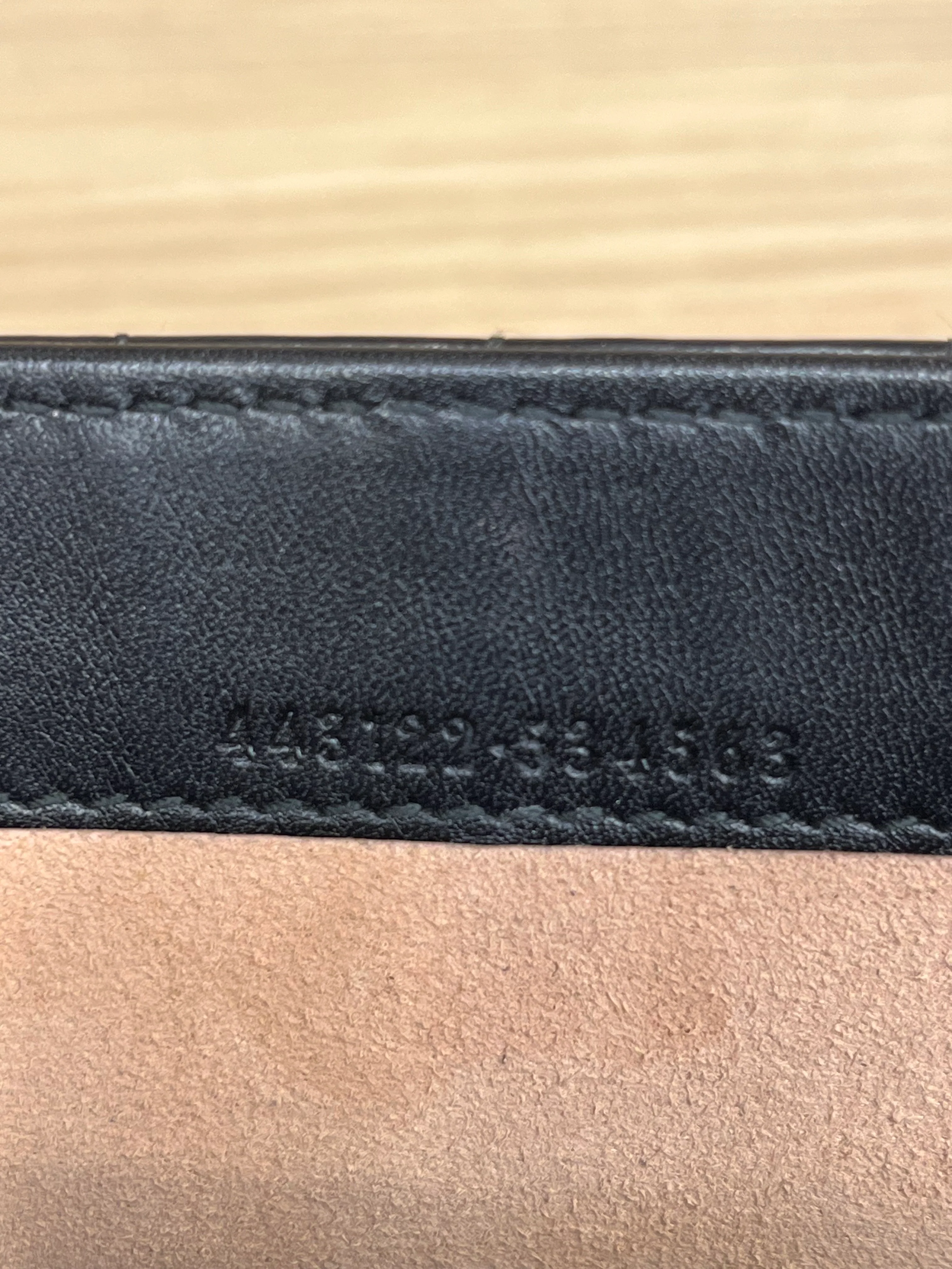Pearly GG Marmont Chain Wallet Matelasse Leather Mini - Image 7